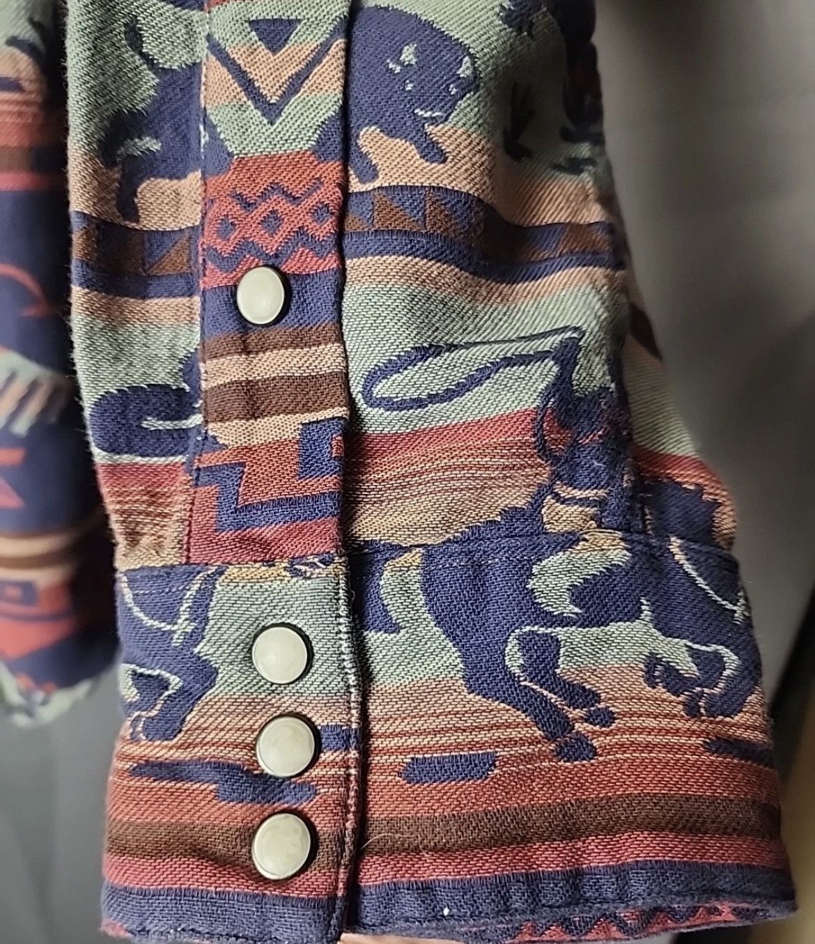 Ralph Lauren Polo Ralph Lauren Southwestern Indian Aztec Western Cowboy Size US XXL / EU 58 / 5 - 5 Thumbnail