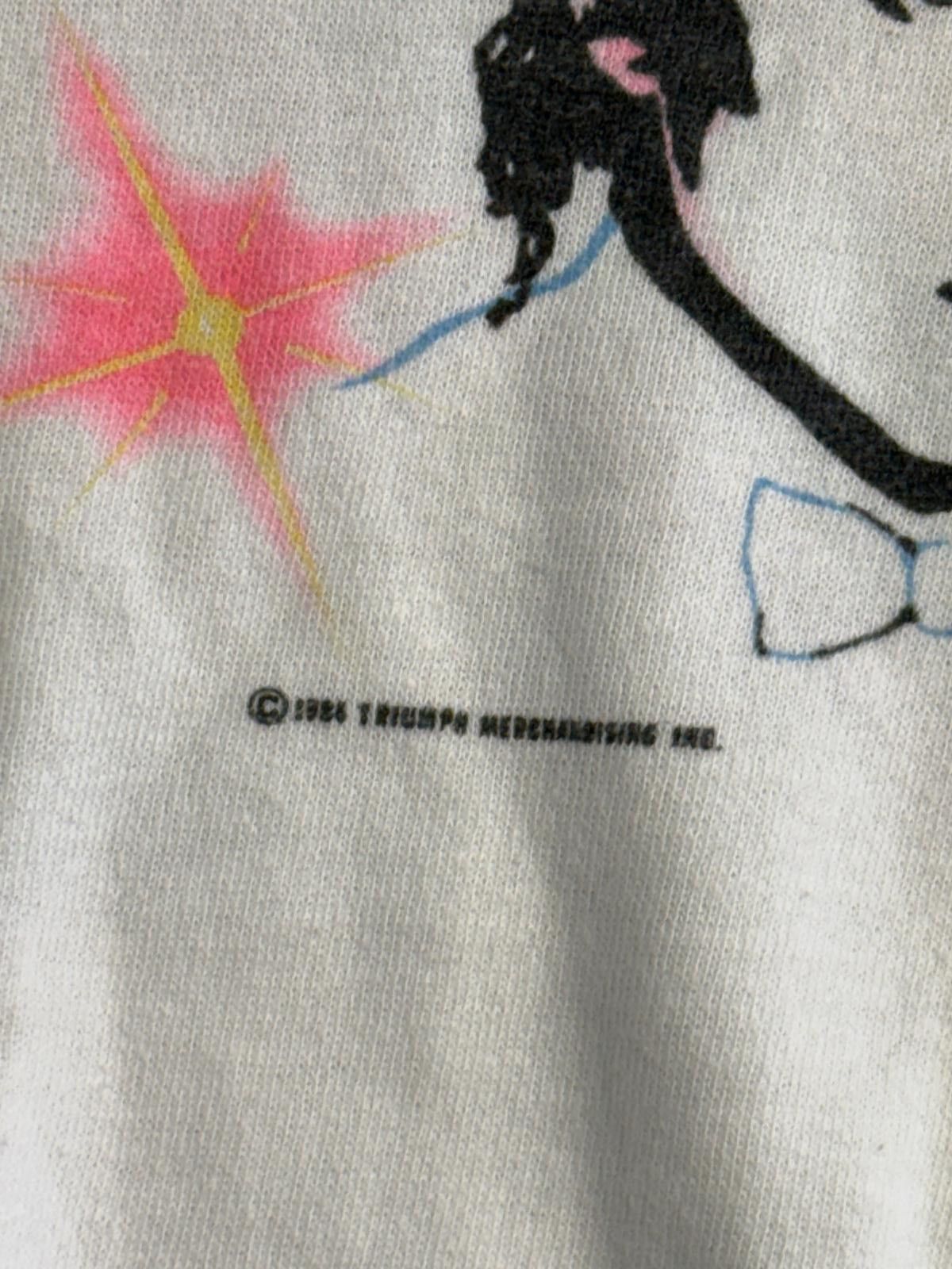 Designer Vintage Michael Jackson 1984 Victory Tour 84 Sleeveless Size S / US 4 / IT 40 - 4 Thumbnail