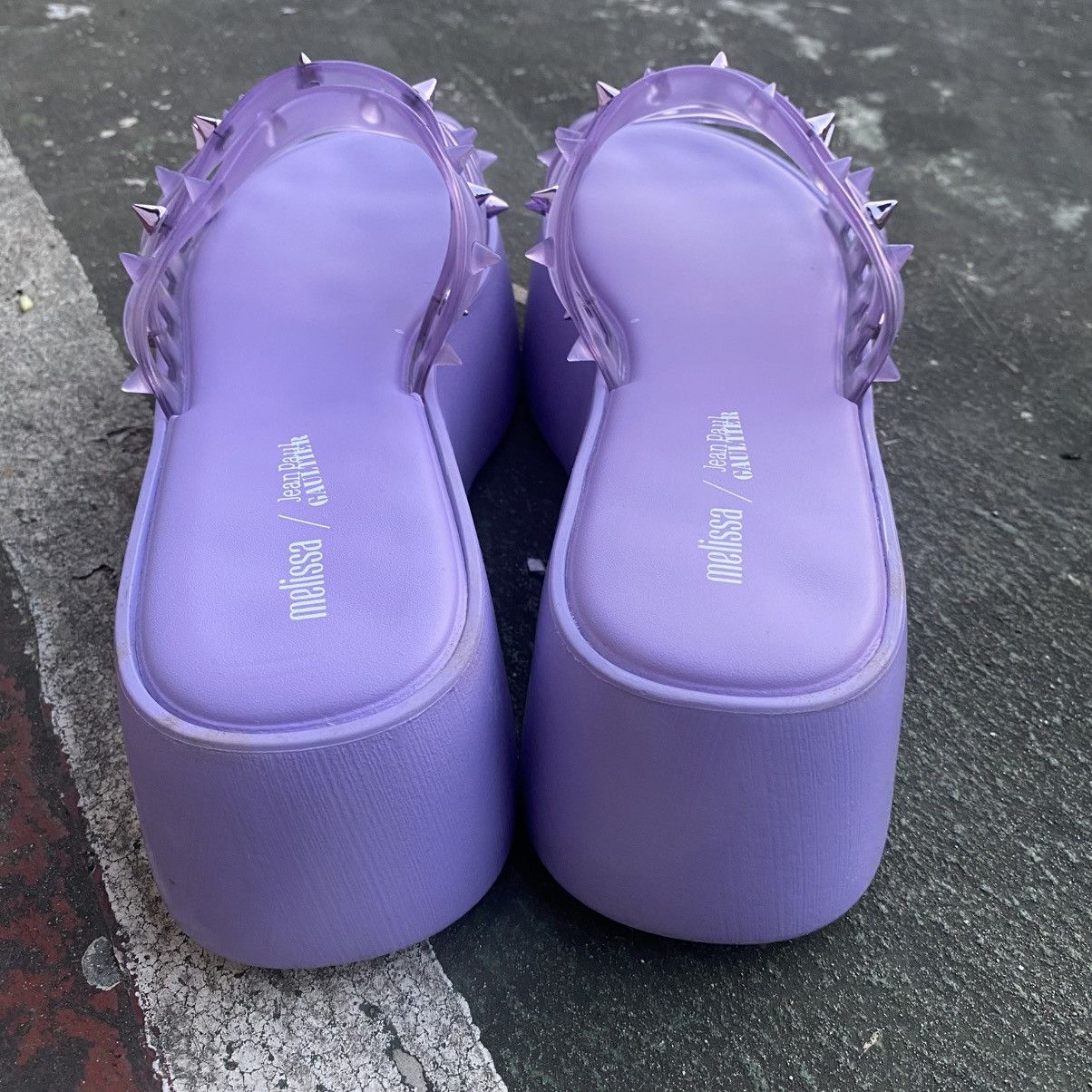 Melissa Melissa becky punk love JPG jean paul gaultier clear lilac Size US 10 / IT 40 - 2 Thumbnail