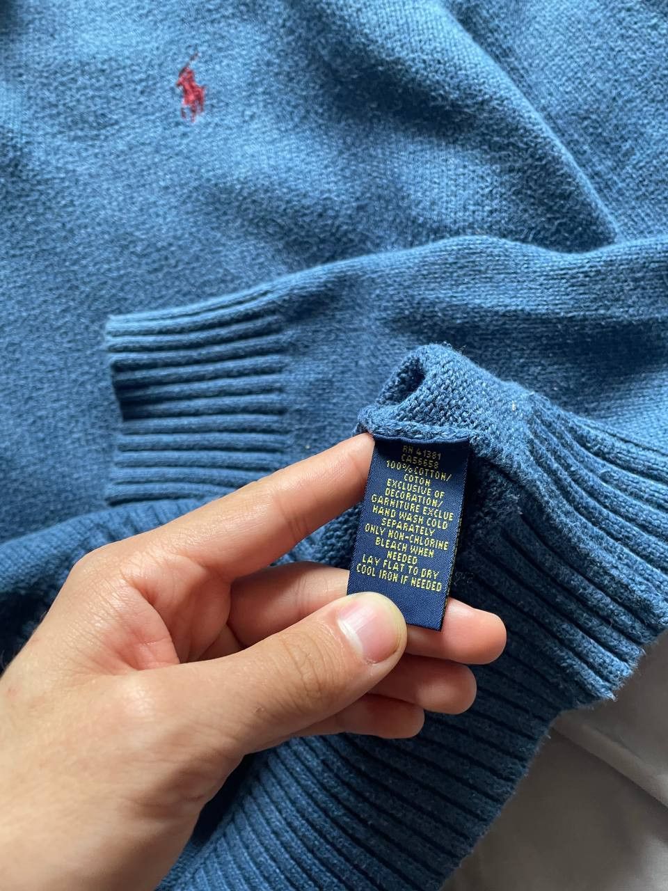 Polo Ralph Lauren Polo Ralph Lauren RL vintage button up zip sweater knit Size US M / EU 48-50 / 2 - 6 Thumbnail