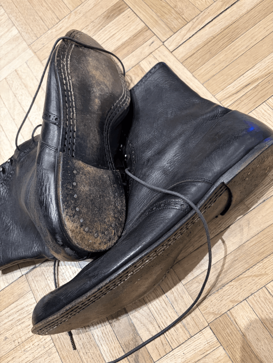 Number (N)ine Number (N)ine Wingtip Boots Size US 10.5 / EU 43-44 - 6 Thumbnail