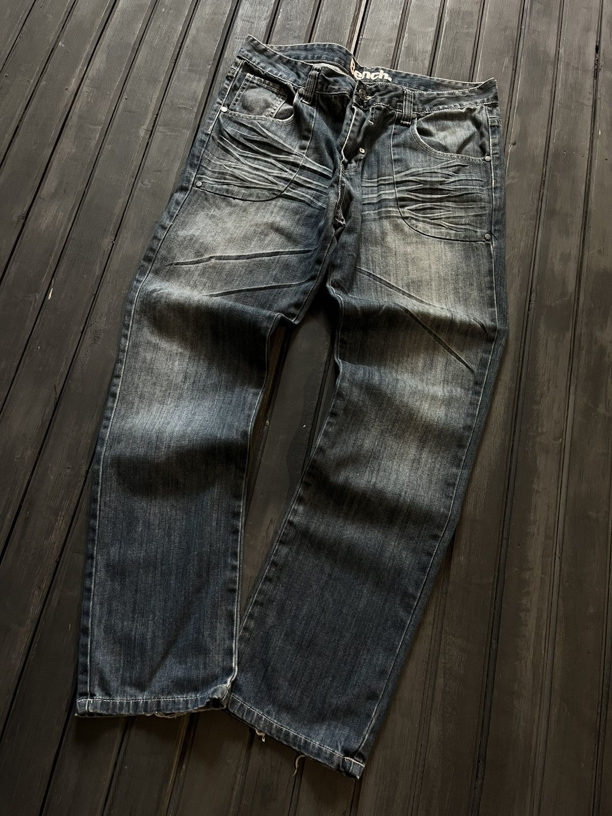Hysteric Glamour 💥 HYSTERIC GLAMOUR BALENCIAGA STYLE JAPANESE JEANS Size US 32 / EU 48 - 6 Thumbnail