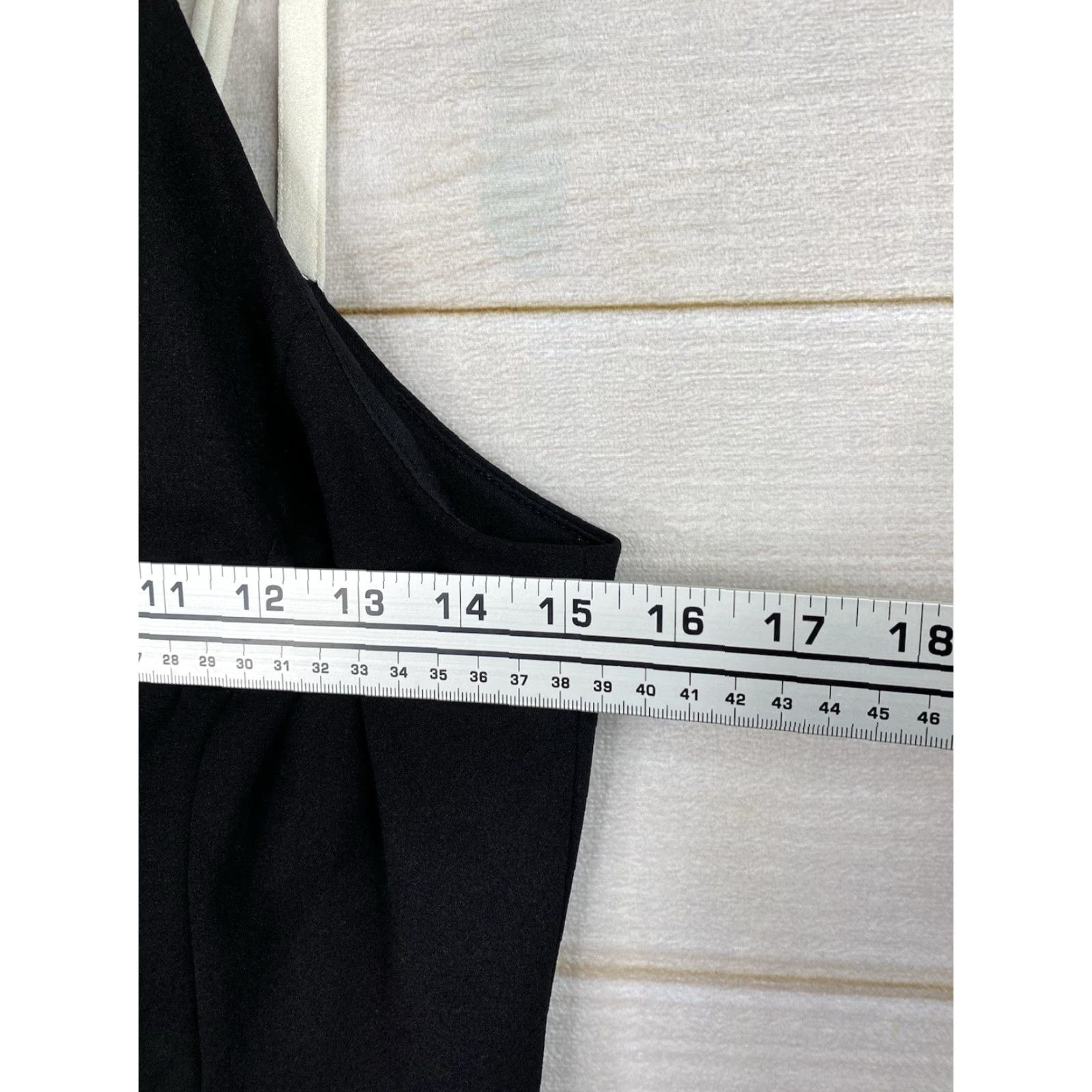 Calvin Klein Calvin Klein Dress Womens 6 Black Sleeveless Stretch Lined Back Scoop Neck Knee Length Zip Fully Lined Classic Sheath Size M / US 6-8 / IT 42-44 - 3 Thumbnail