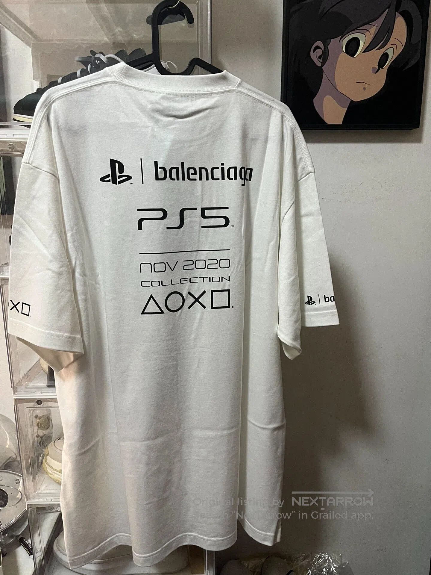 Balenciaga Balenciaga PS5 White Short Sleeve T-shirt XS. Size US XS / EU 42 / 0 - 2 Thumbnail