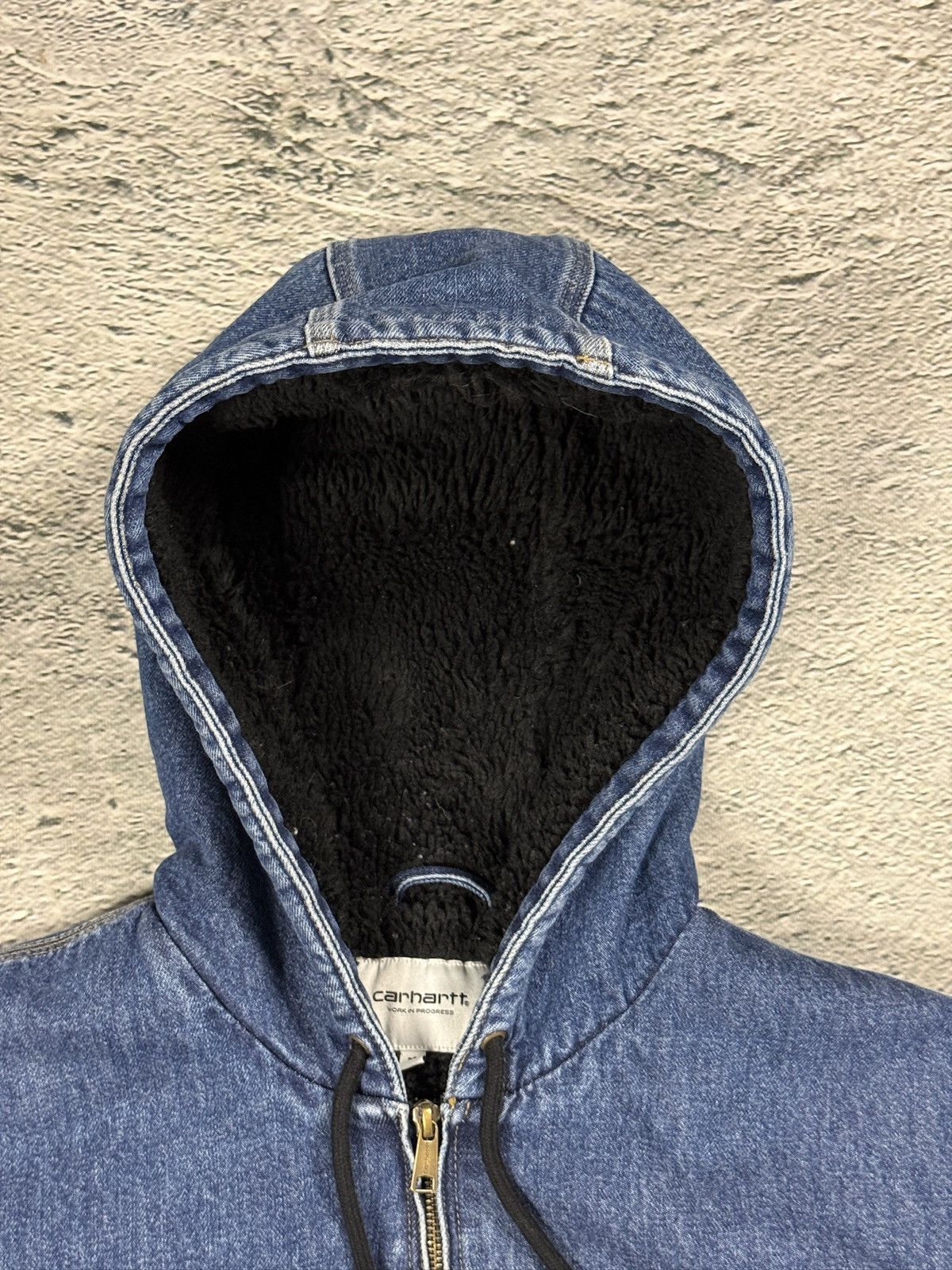 Carhartt Carhartt Active Jacket Denim vintage blue sherpa Size US M / EU 48-50 / 2 - 4 Thumbnail