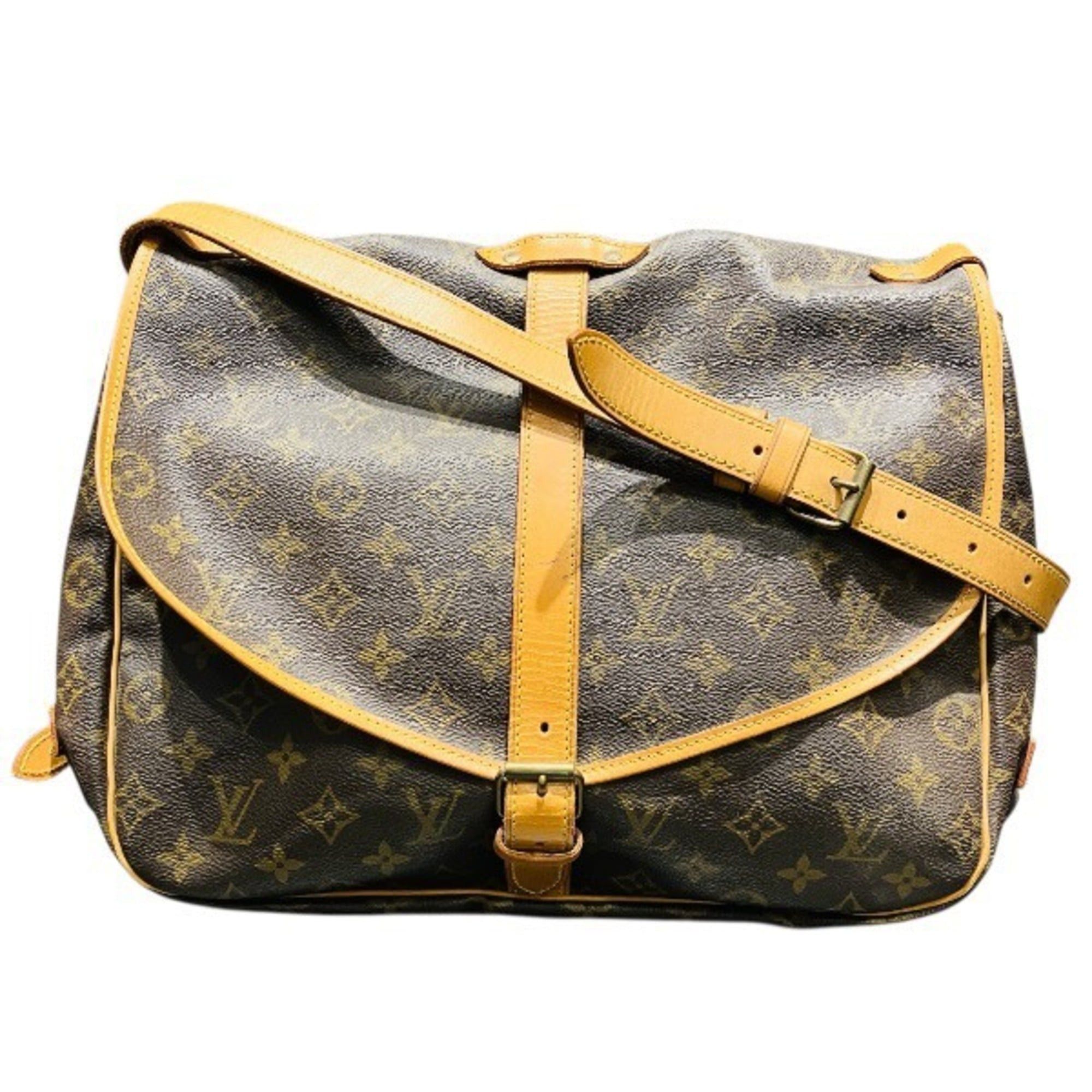 Louis Vuitton Louis Vuitton Monogram Saumur 35 M42254 Handbag Shoulder Bag for Women Size ONE SIZE - 1 Thumbnail
