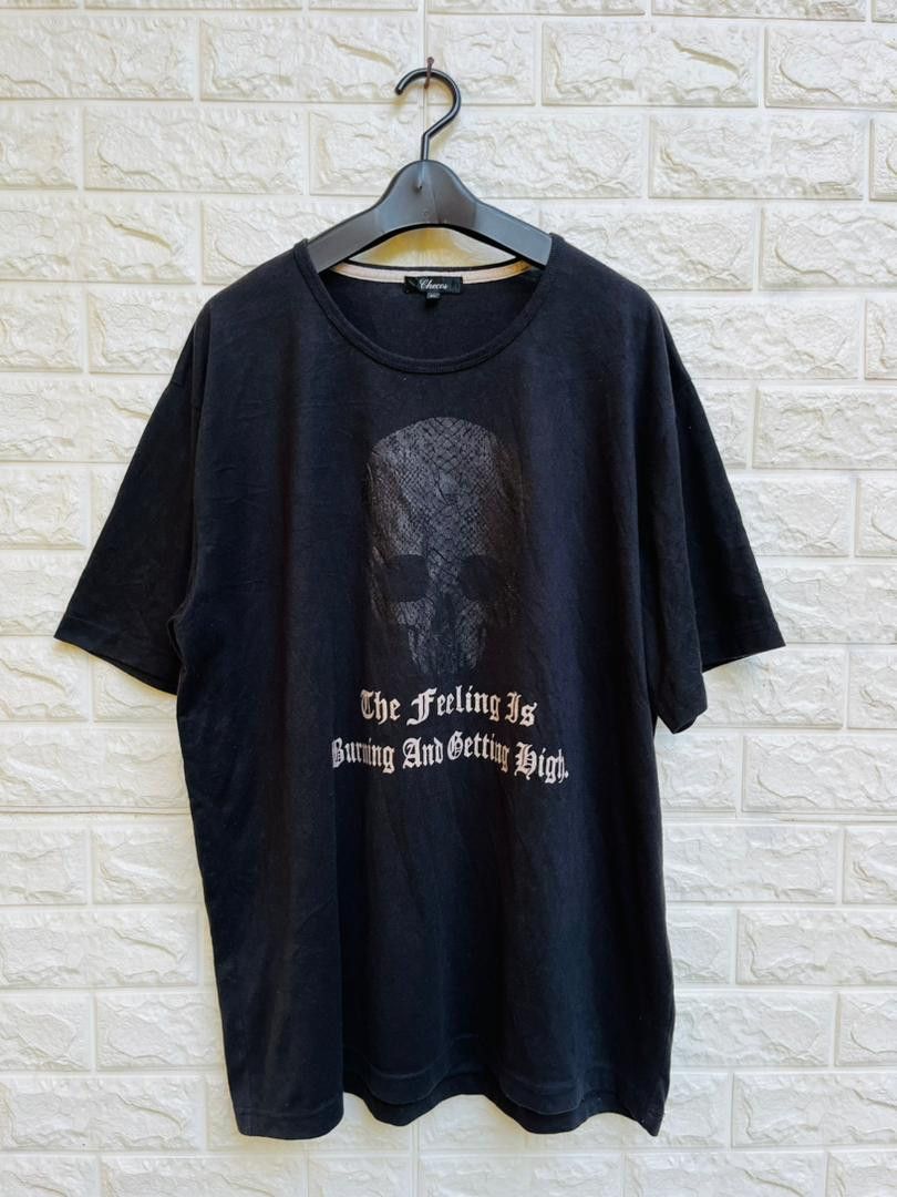 Japanese Brand × Vintage Vintage Skull Hip Hop Independent Designer Fashion style Size US XL / EU 56 / 4 - 1 Thumbnail
