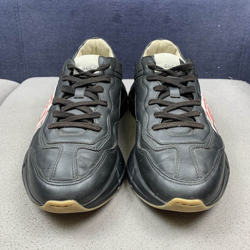 Gucci Gucci Rhyton Color-Block Casual Sneakers for Men - Size US 8 / EU 41 - 2 Thumbnail