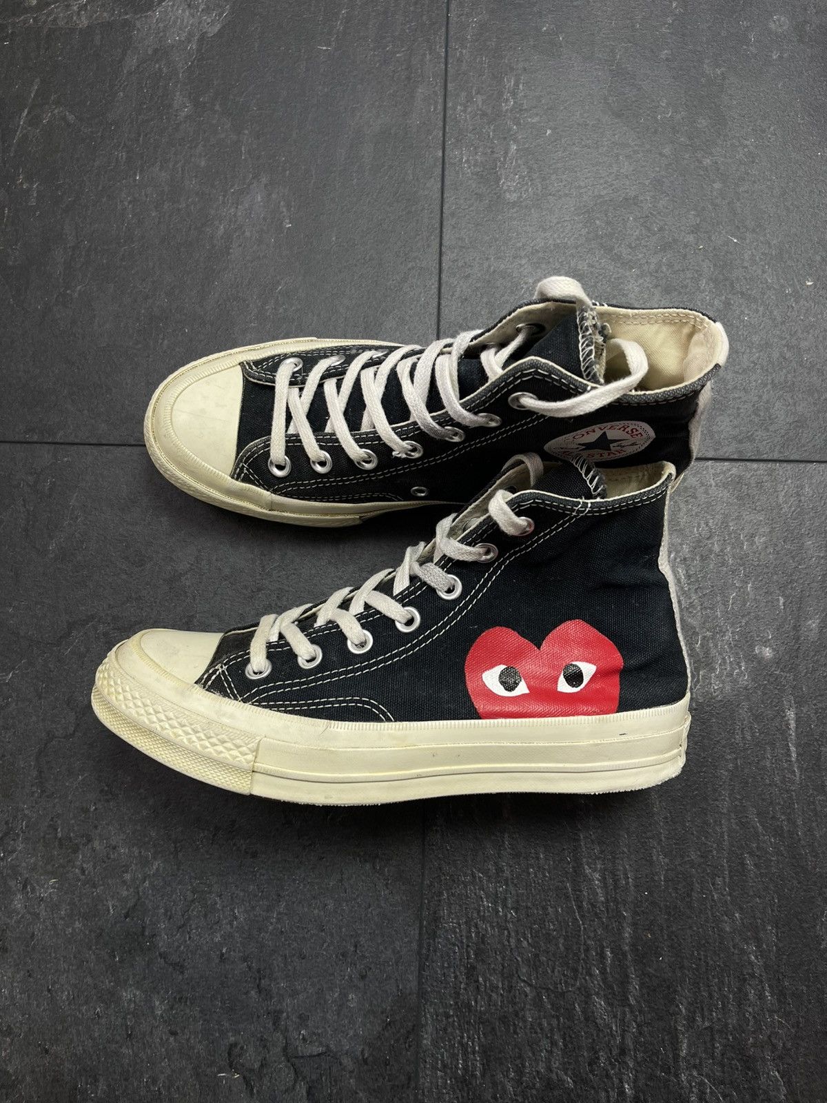 Comme des Garcons × Comme des Garcons PLAY × Streetwear COMME DES GARÇONS CONVERSE Size US 5 / EU 37 - 8 Thumbnail