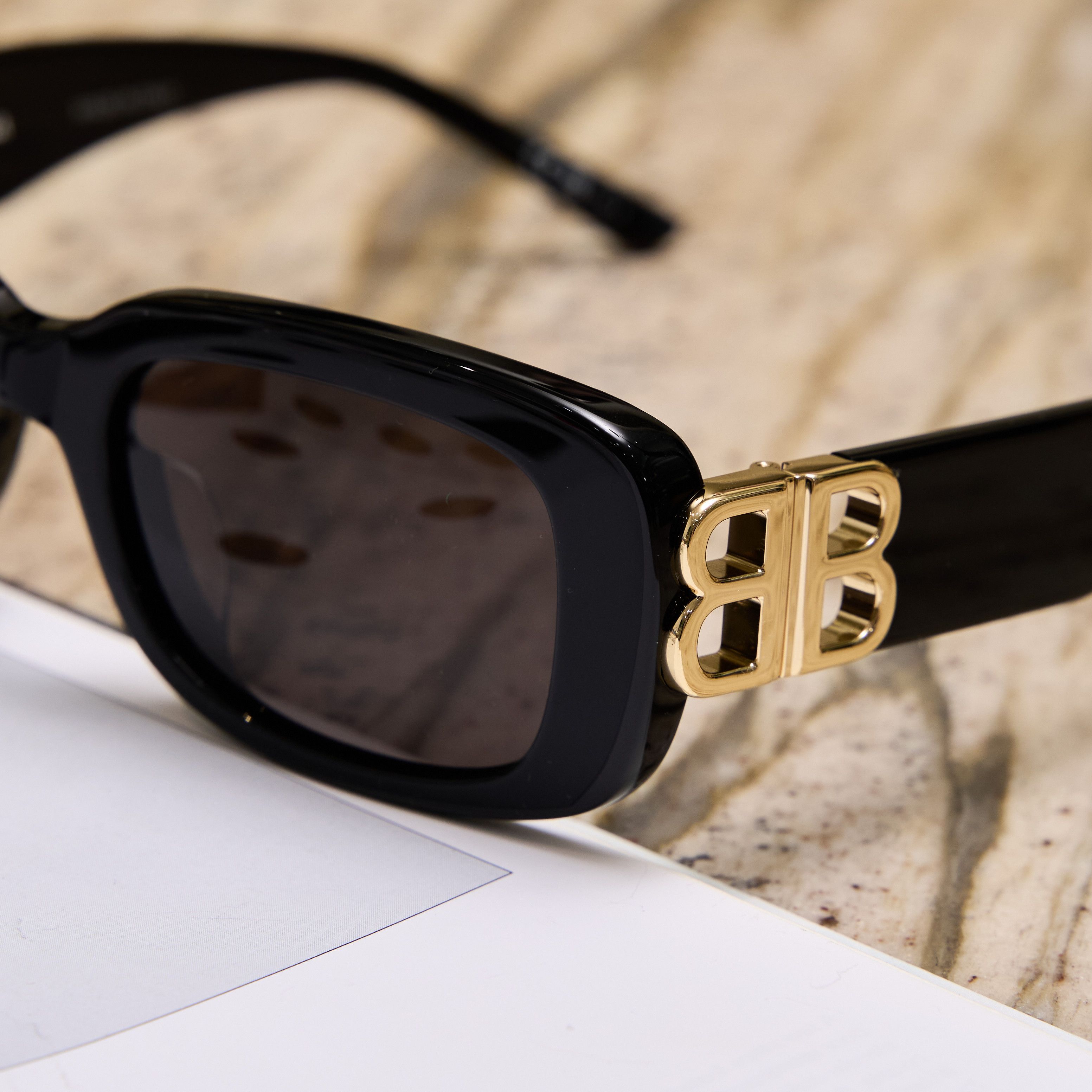 Balenciaga BALENCIAGA BB0310SK 001 Sunglasses Size ONE SIZE - 6 Thumbnail