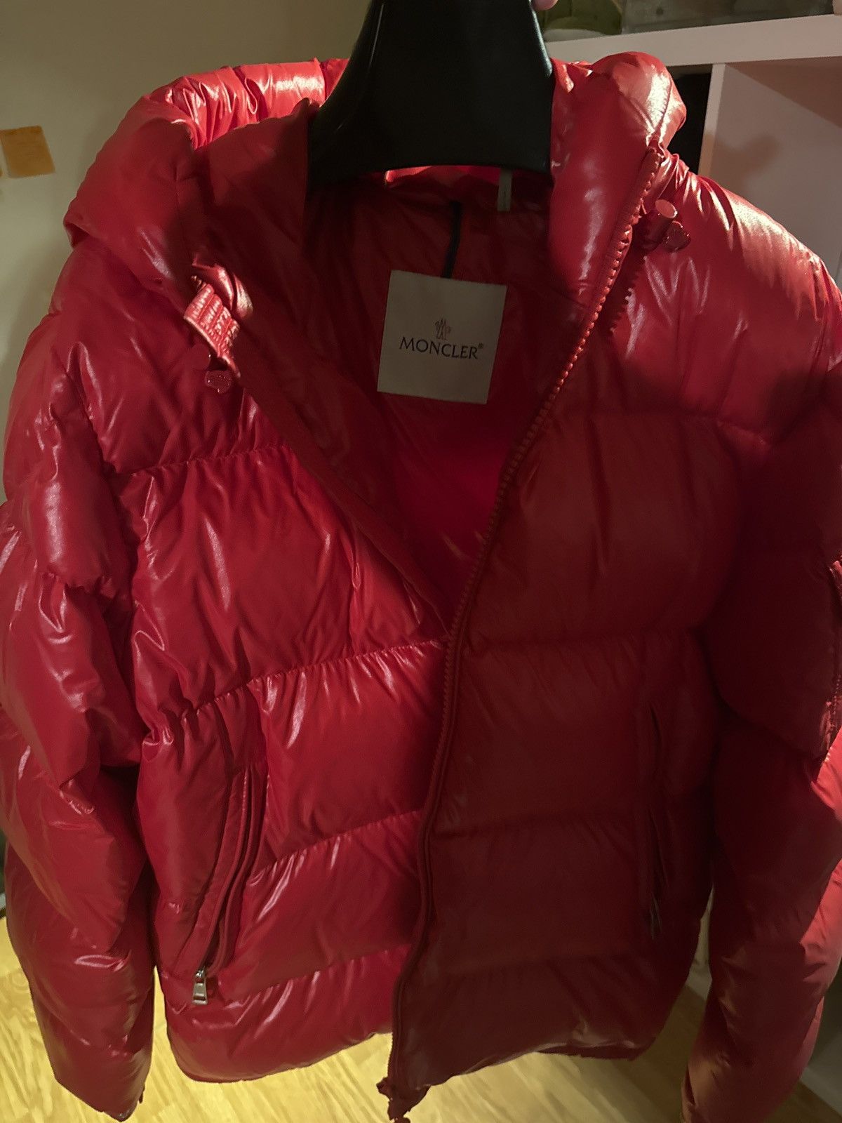 Moncler Moncler red jacket Size US M / EU 48-50 / 2 - 1 Thumbnail