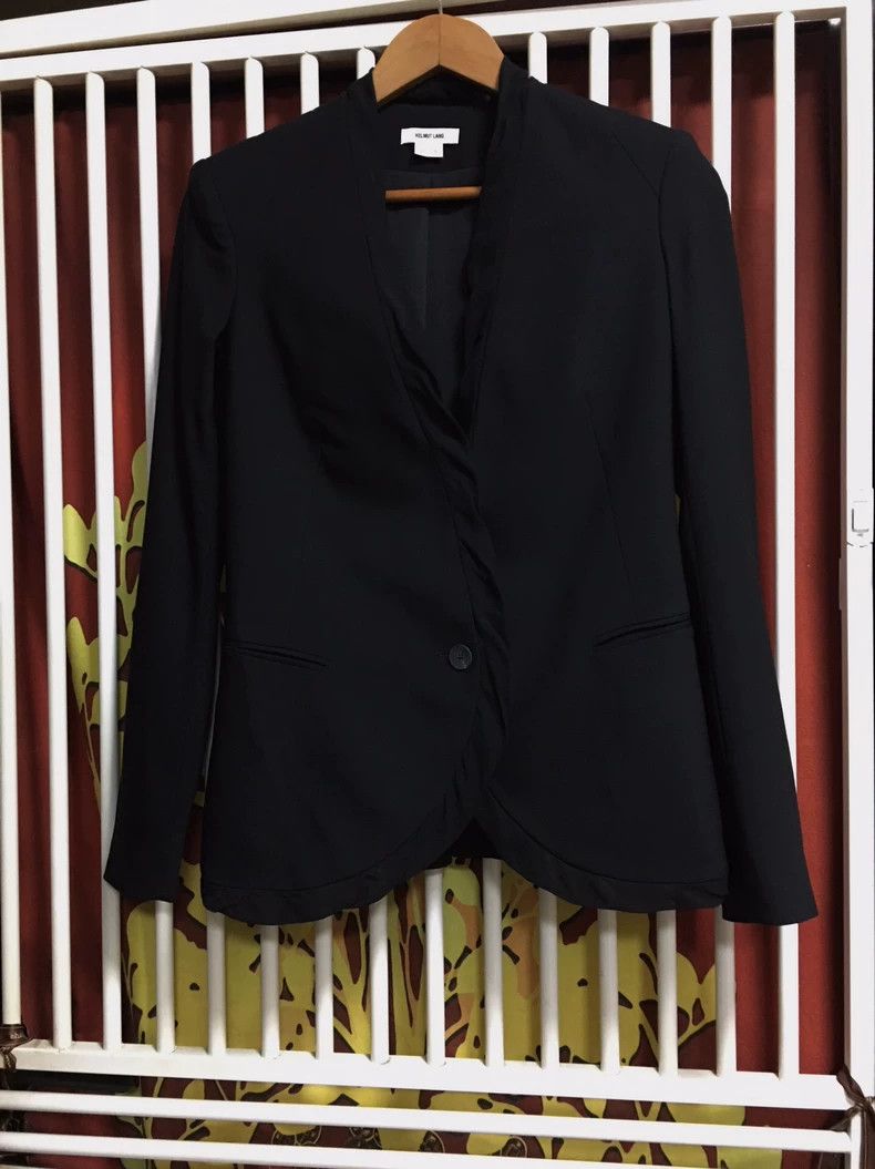 Helmut Lang Helmut Lang size 0Wool silk suit jacket 2501-Nextarrow Size 40S - 2 Thumbnail