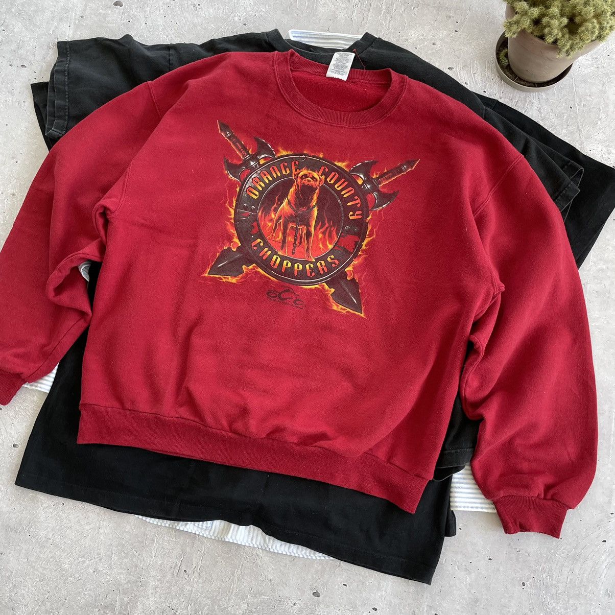 Other × Vintage Vintage Orange County Choppers Crewneck Sweatshirt Size L Size US L / EU 52-54 / 3 - 3 Thumbnail