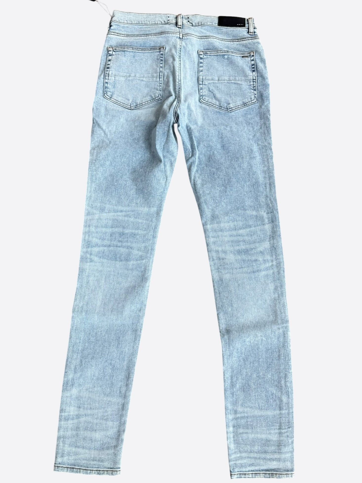 Amiri Amiri Swarovski Light Vintage & Crystal Patch Jeans Size US 34 / EU 50 - 2 Thumbnail