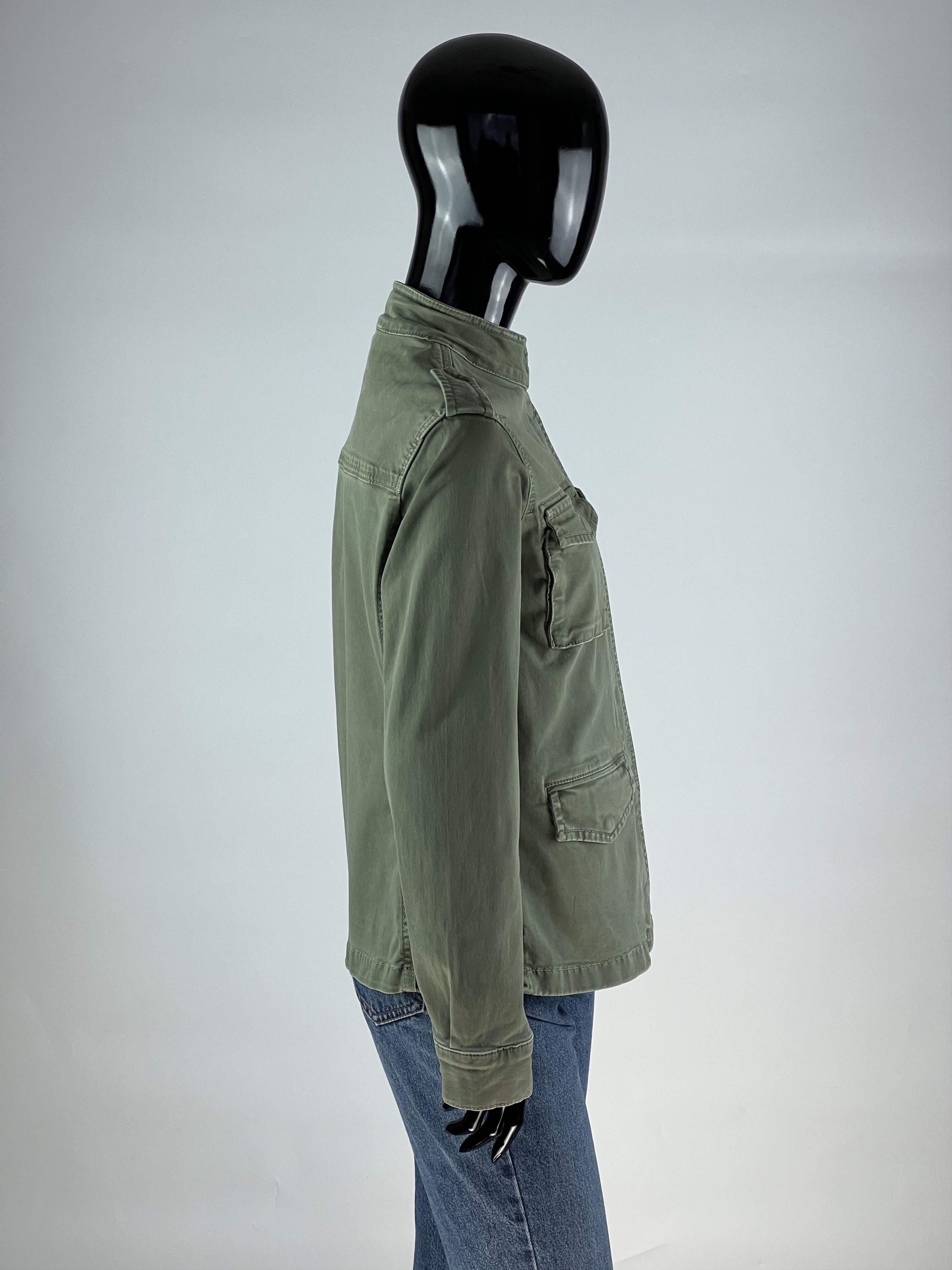 Designer Set Urban Deluxe Women's Green Denim Jacket Size M Size S / US 4 / IT 40 - 2 Thumbnail