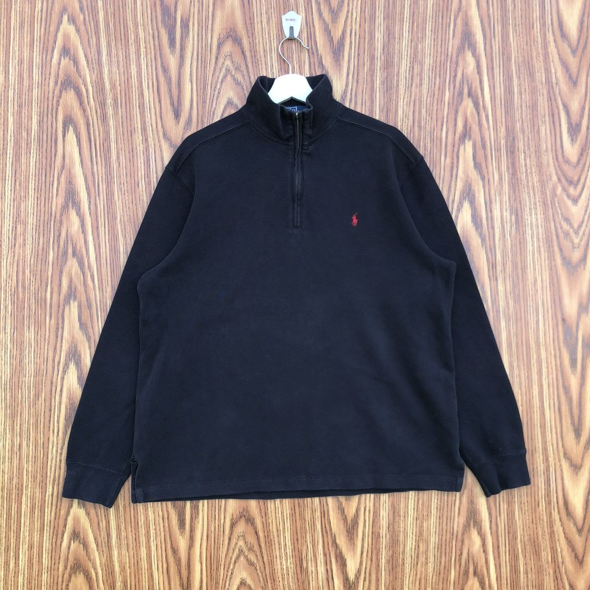 Polo Ralph Lauren Vintage Polo Ralph Lauren Half Zipper Sweatshirt Size US XL / EU 56 / 4 - 1 Thumbnail