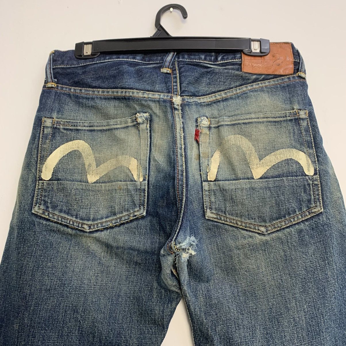 Evisu RARE Evisu Selvedge Made Only by Yamane Japan Jeans Size US 31 - 12 Thumbnail