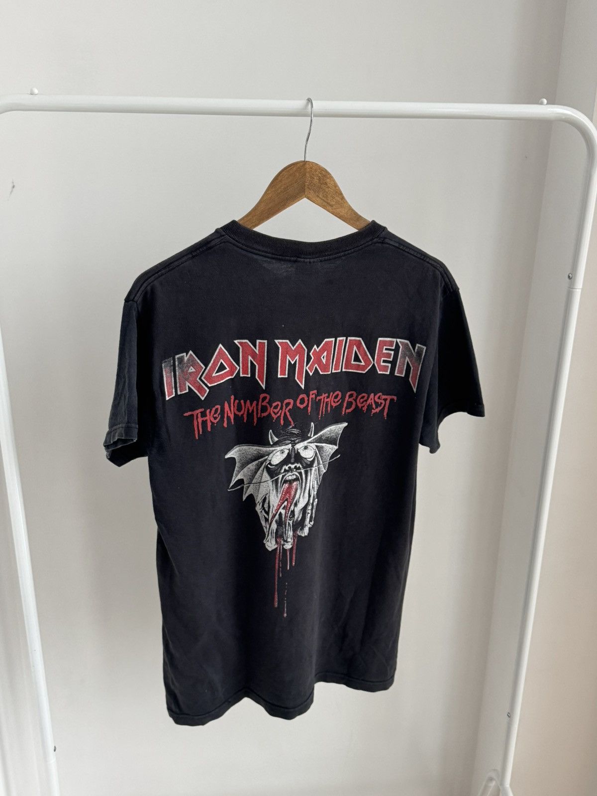 Band Tees Vintage Iron Maiden "TheNumber of the Beast" Rock Size US M / EU 48-50 / 2 - 11 Thumbnail
