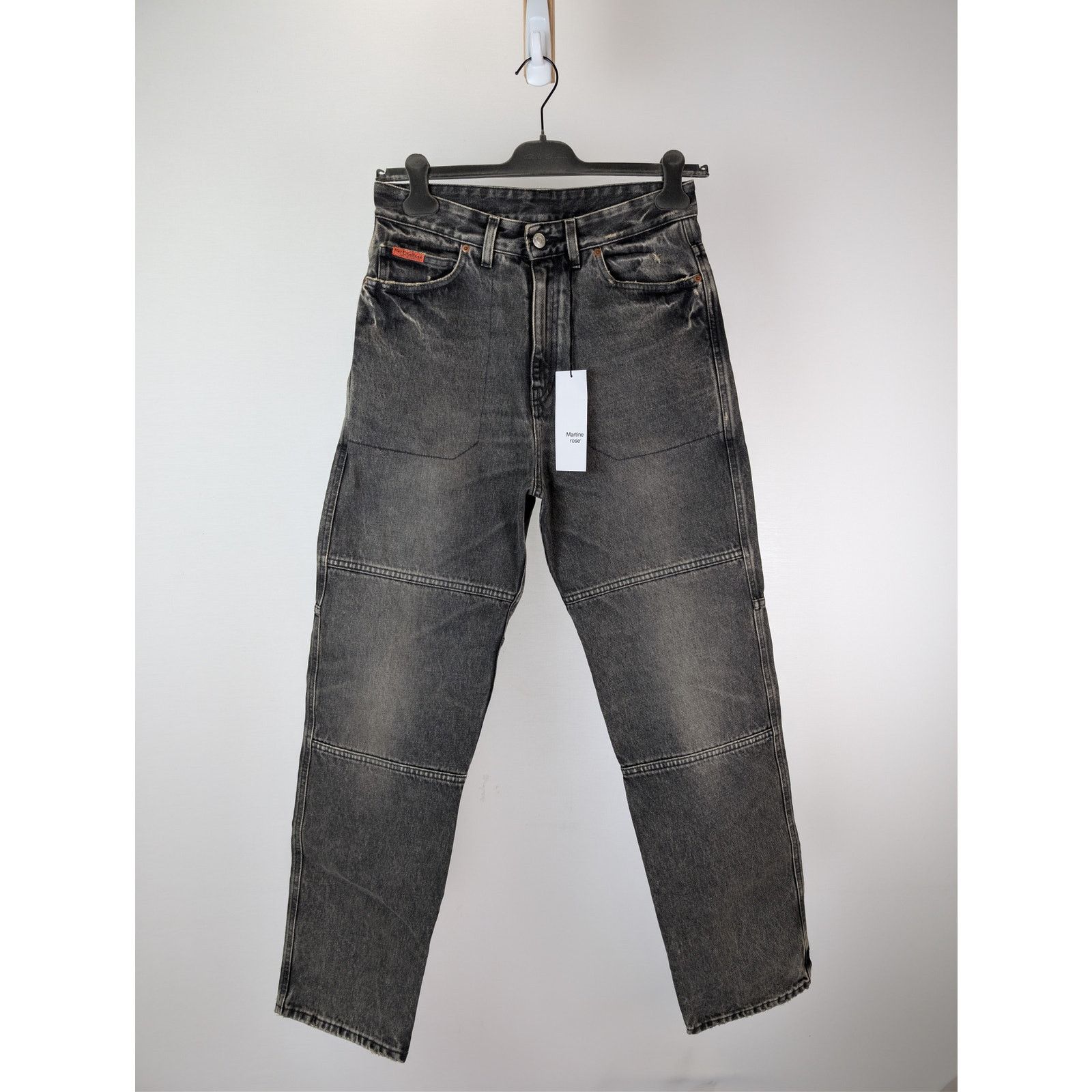 Martine Rose o1rshd1 Panelled Jean in Black Vintage Wash Size US 30 / EU 46 - 1 Thumbnail
