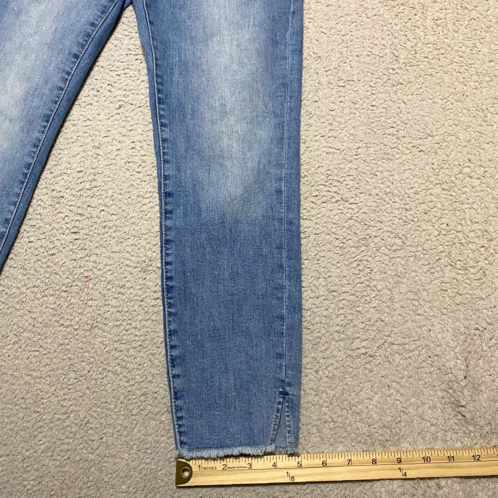 Vintage Kensie Jeans Jeans Blue Denim Medium Wash Mid Rise Skinny Cropped Womens 8 Size 30" / US 8 / IT 44 - 5 Thumbnail