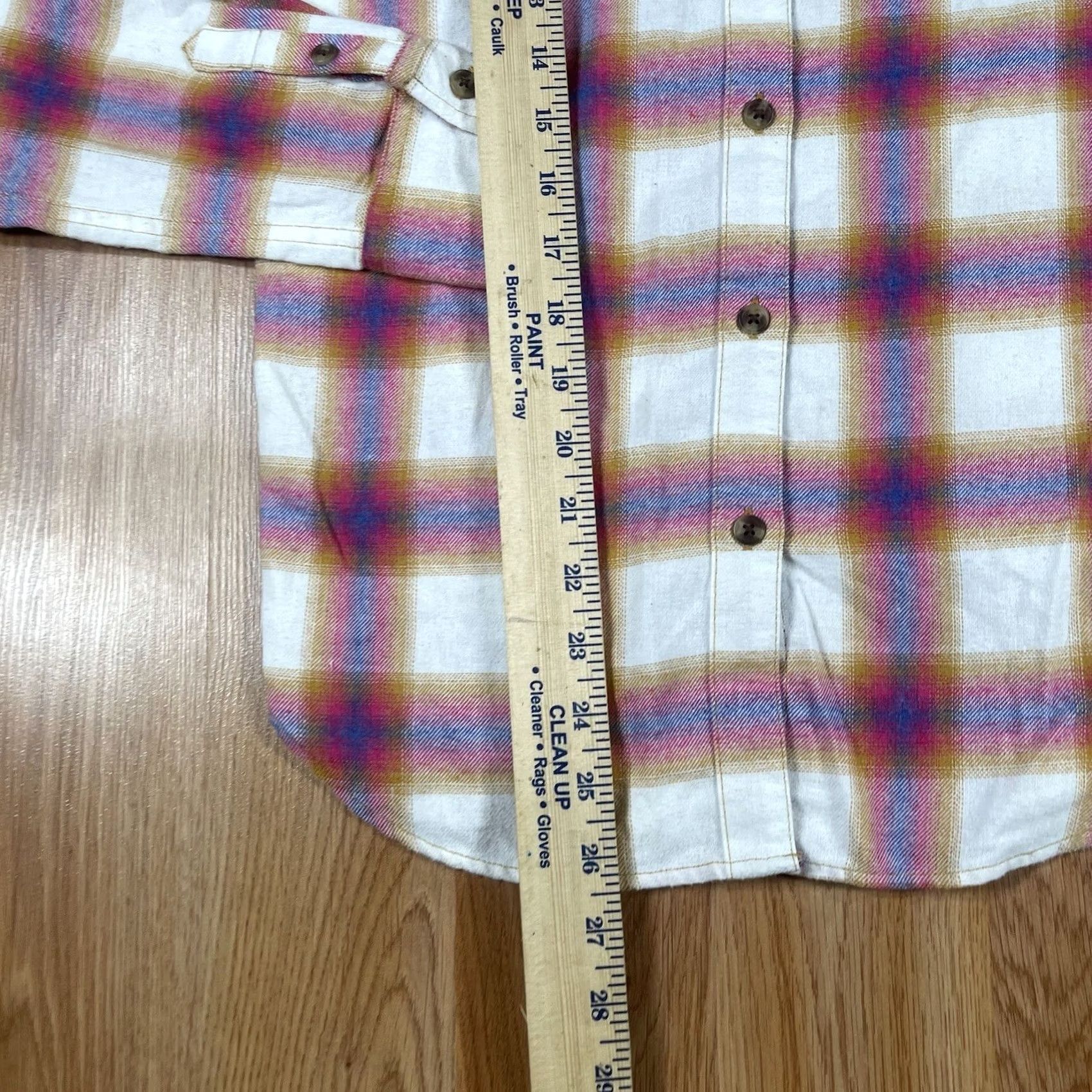 Vintage Aéropostale Shirt Womens XS Plaid Flannel Button-Up Long Sleeve Boyfriend Fit Size XS / US 0-2 / IT 36-38 - 4 Thumbnail
