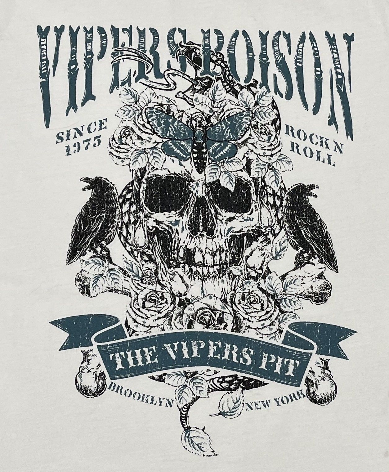 Vintage Vintage Skull VIPERS POISON ROCK N ROLL Size US M / EU 48-50 / 2 - 2 Thumbnail