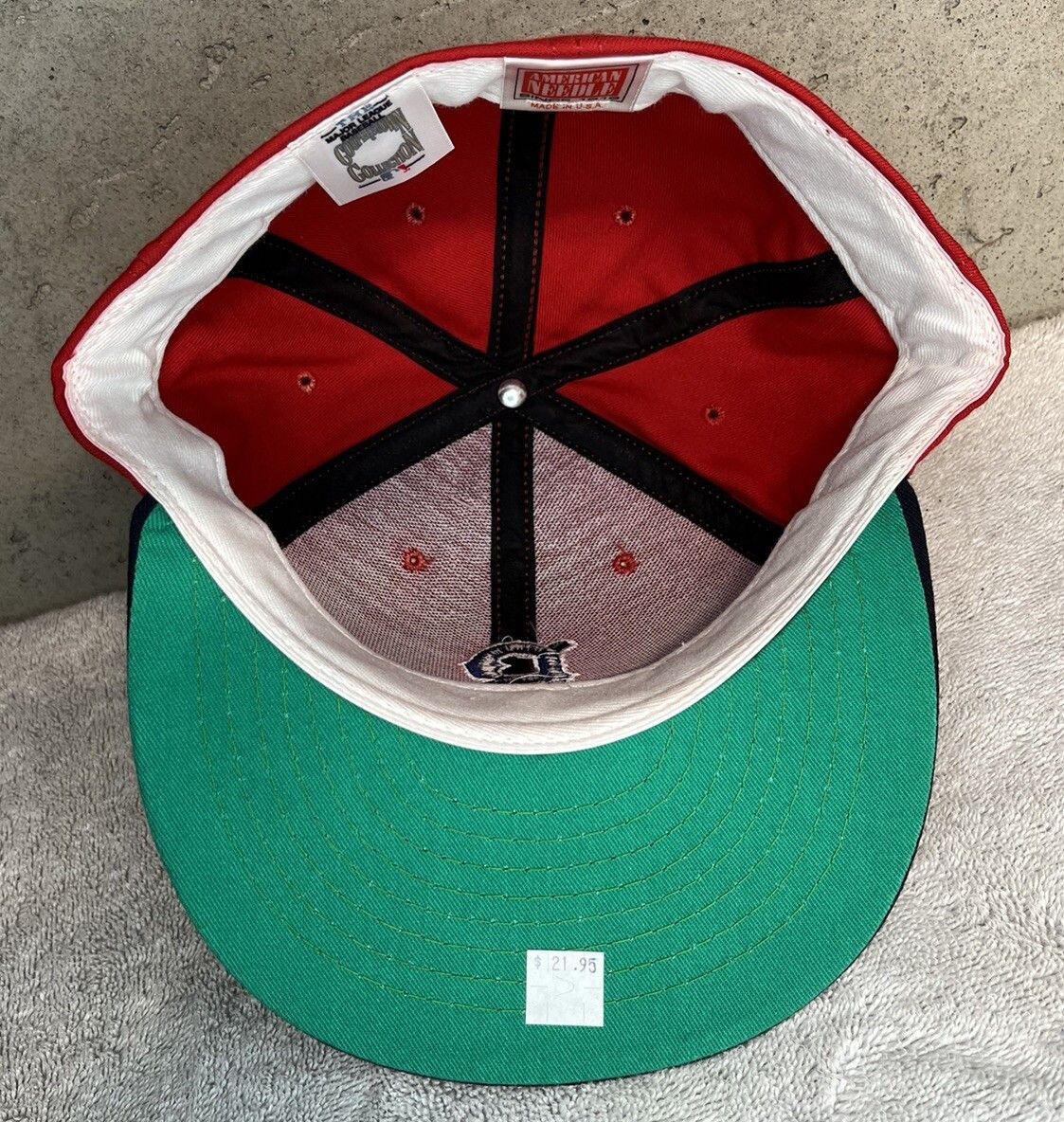 MLB Vintage NWT Boston Red Sox Cooperstown Collection Size 7 ½ Size ONE SIZE - 5 Thumbnail