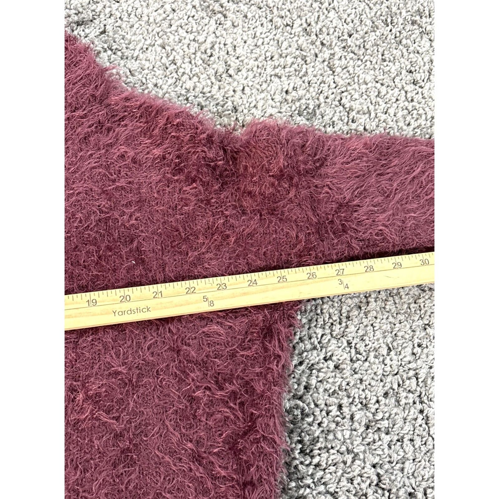 Express Express Sweater Women's Small Purple Mohair Oversized Knit Collared Pullover Y2K Style Boxy Size S / US 4 / IT 40 - 3 Thumbnail