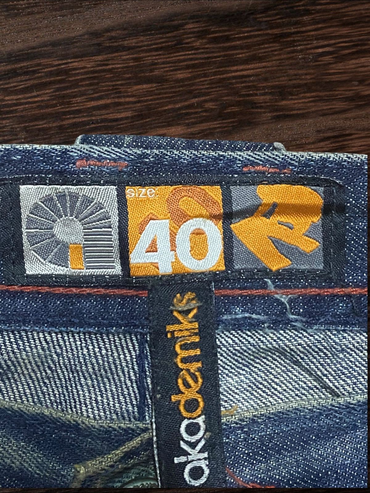 Akademiks Waist 40-41 Akademiks Mud Wash Distressed Embroidery Baggy Size US 40 / EU 56 - 19 Thumbnail