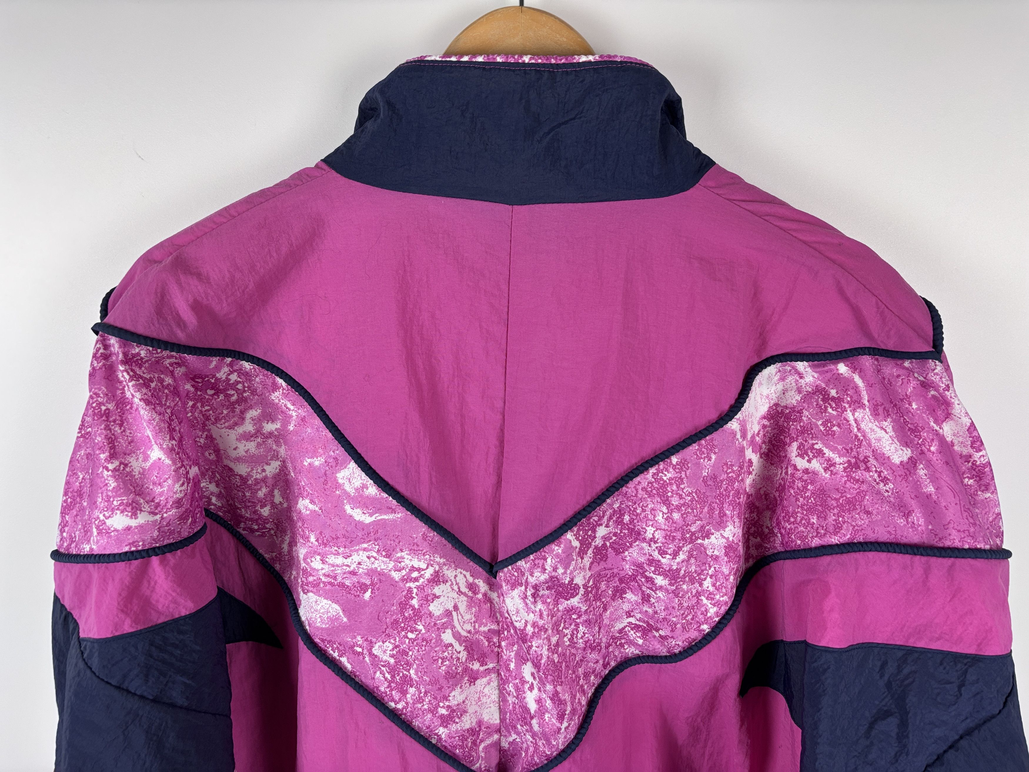 Umbro × Vintage 90s Diamond Cut by Umbro Track Jacket Womens Size 12 Size M / US 6-8 / IT 42-44 - 8 Thumbnail