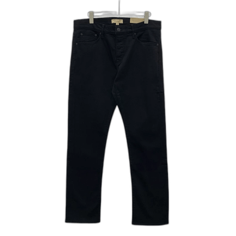 Burberry Black Cotton Casual Denim Pants Size 32