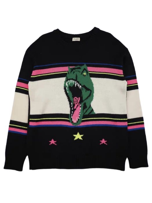 Saint laurent best sale t rex sweater