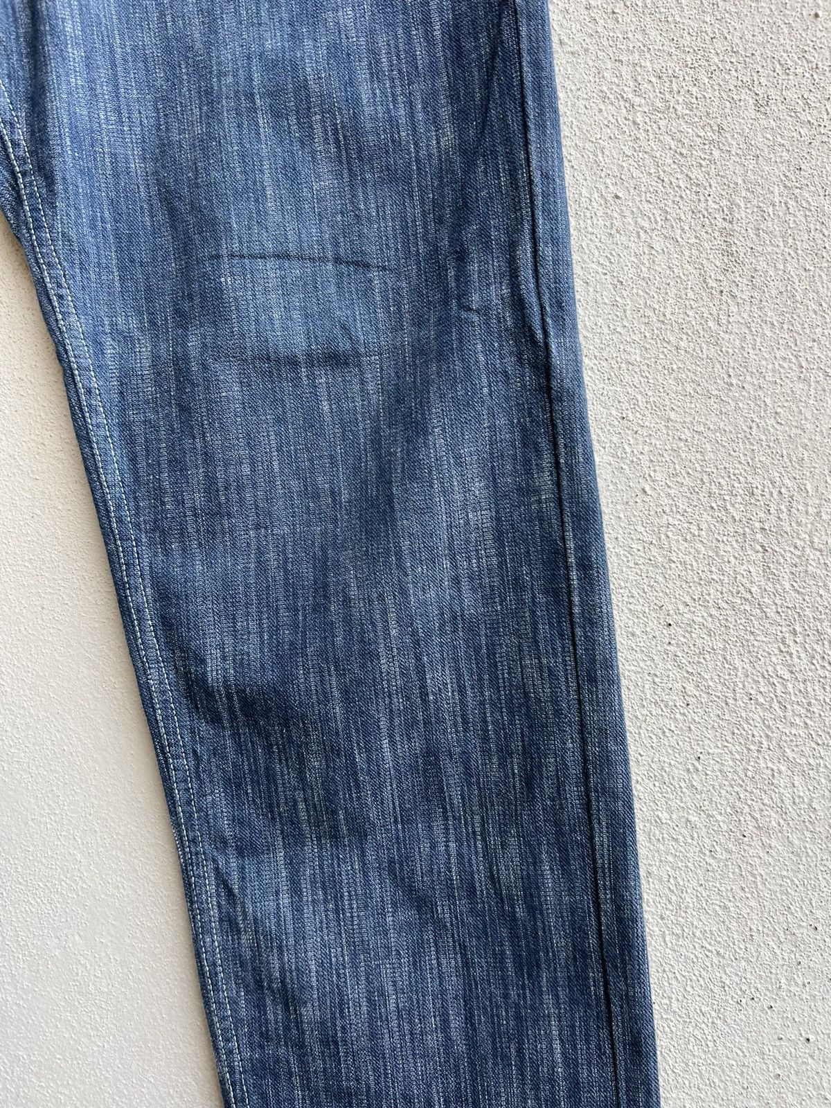Vintage Vintage Scanner Fundamental Products Japan Blue Denim Jeans Size US 32 / EU 48 - 11 Thumbnail