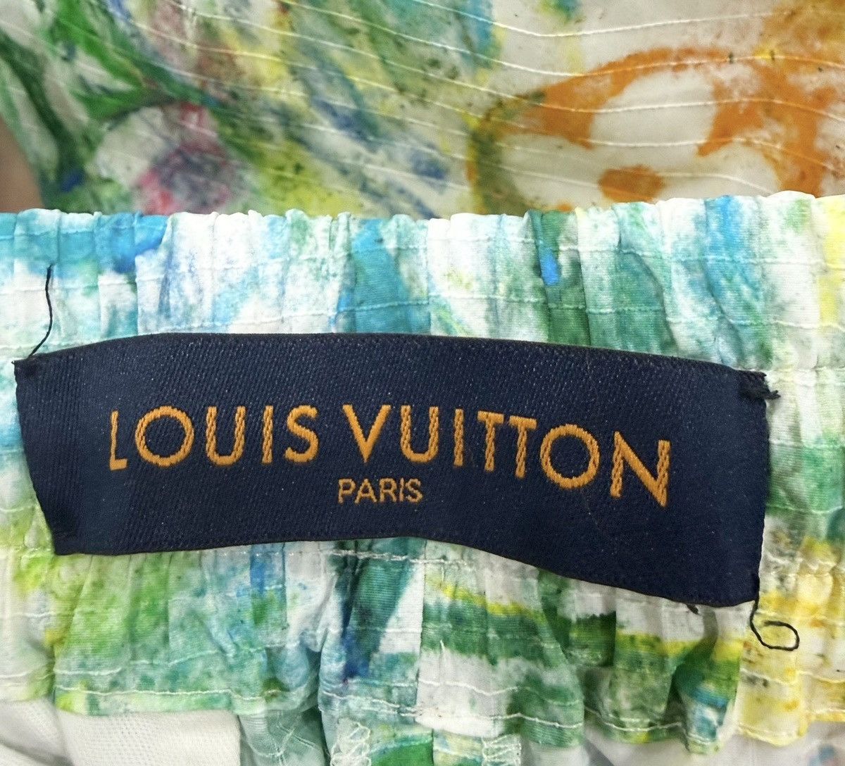 Louis Vuitton Louis Vuitton 38 Pastel Monogram Logo Watercolor Short Size US 38 / EU 54 - 4 Thumbnail