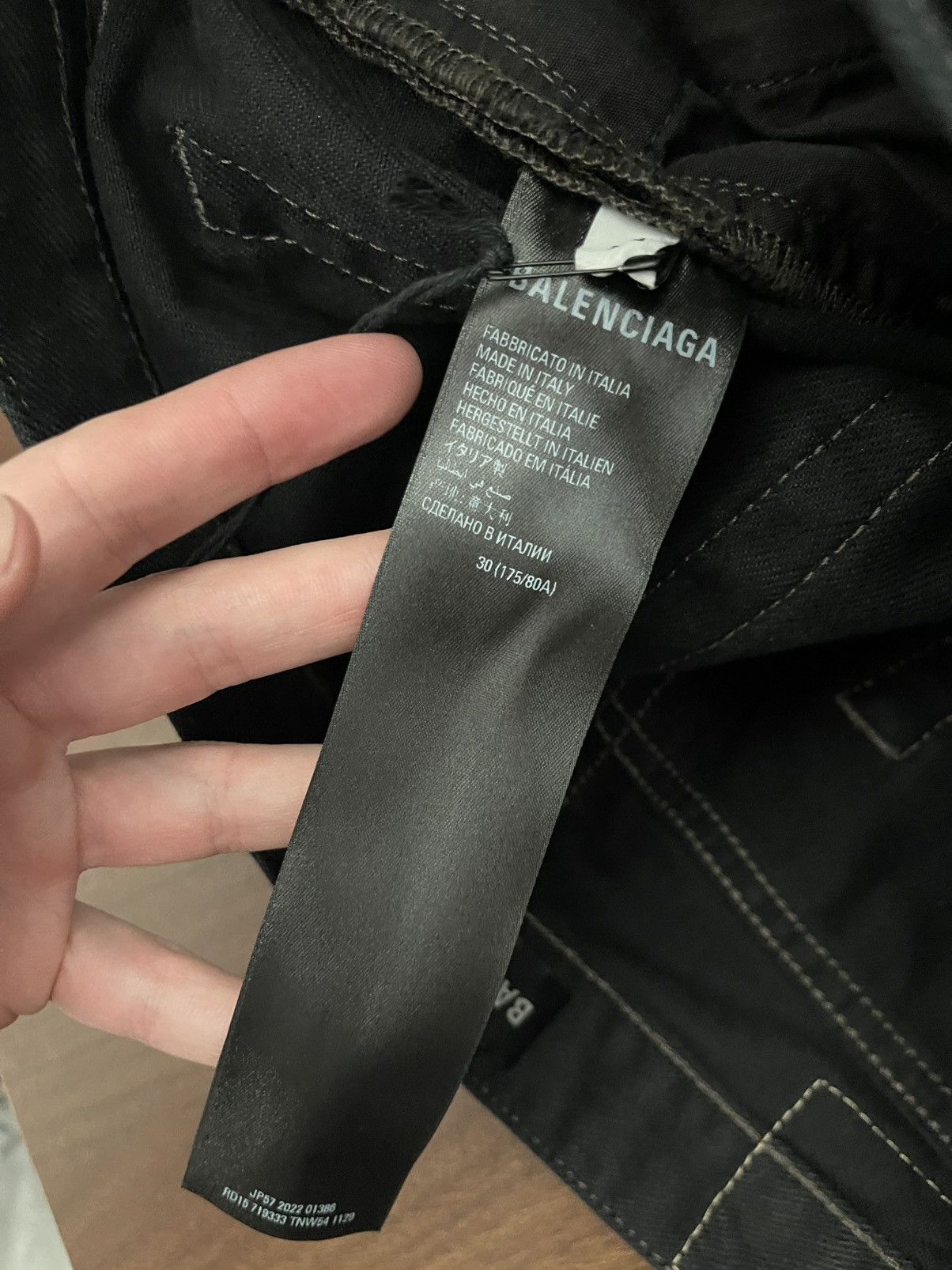 Balenciaga Super Fitted Jeans Size US 30 / EU 46 - 9 Thumbnail