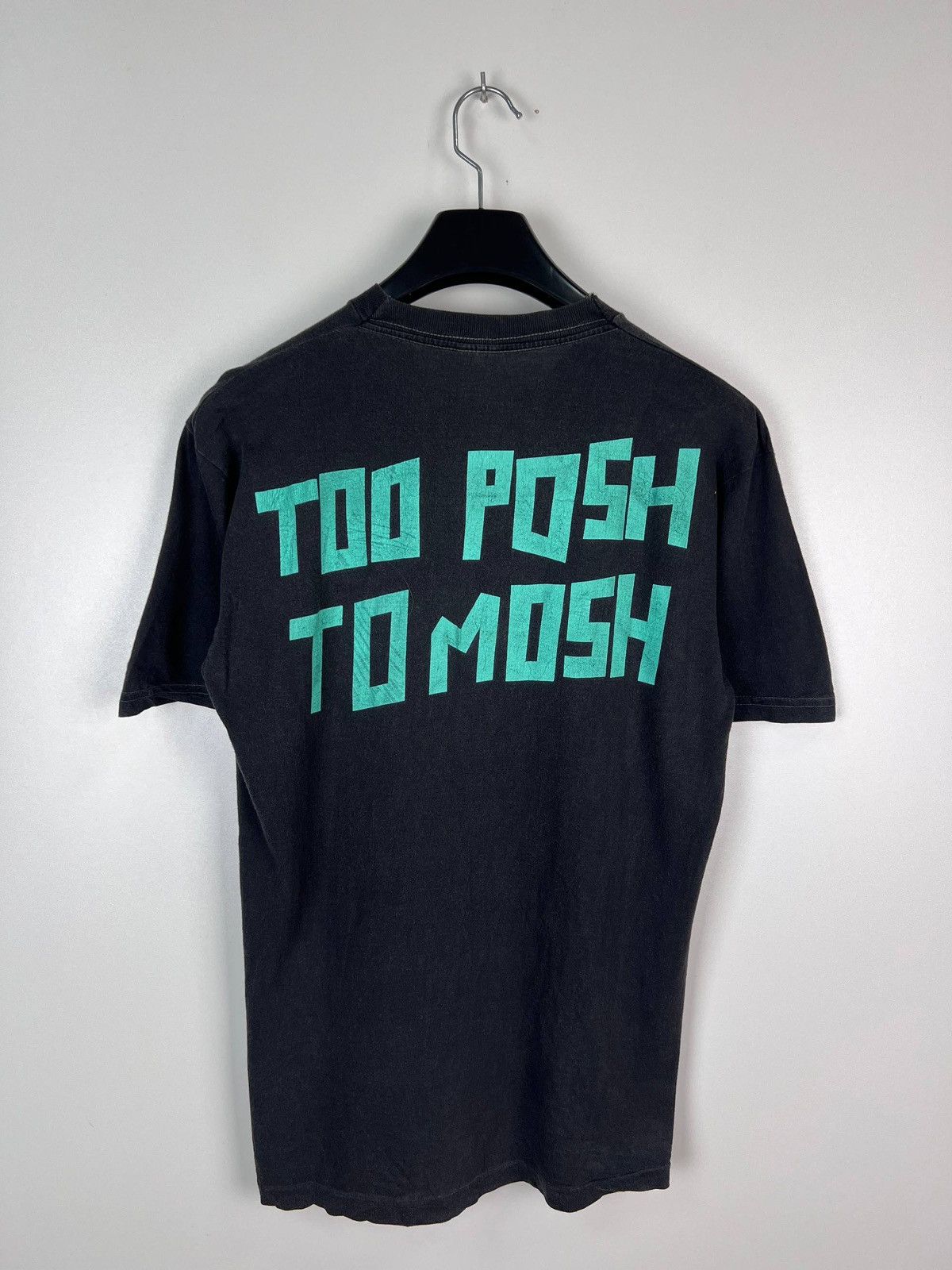 Other Little Angels too posh to mosh 90s band vintage tee size M Size US M / EU 48-50 / 2 - 2 Thumbnail