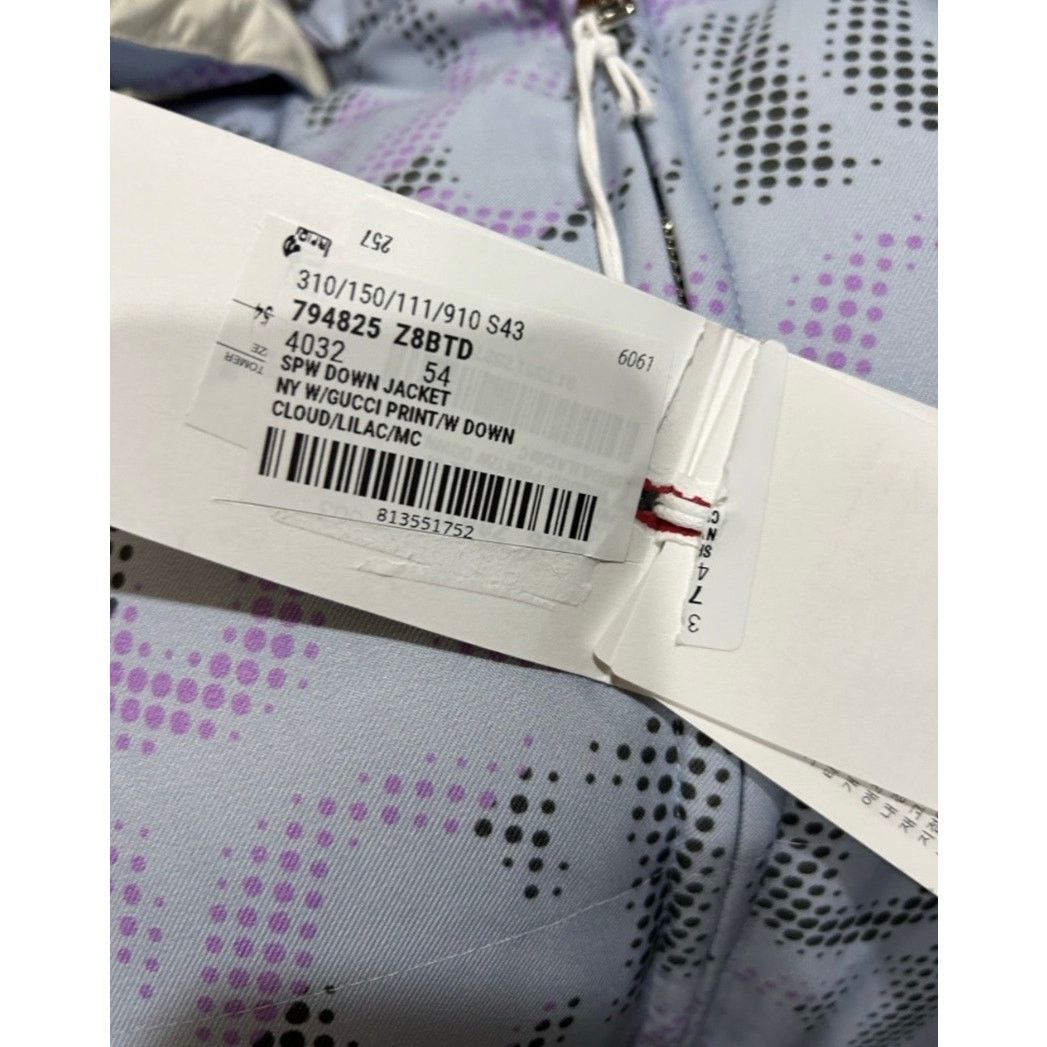 Gucci Gucci printed technical Poplin puffer jacket size 54/XXL Size US XXL / EU 58 / 5 - 5 Thumbnail