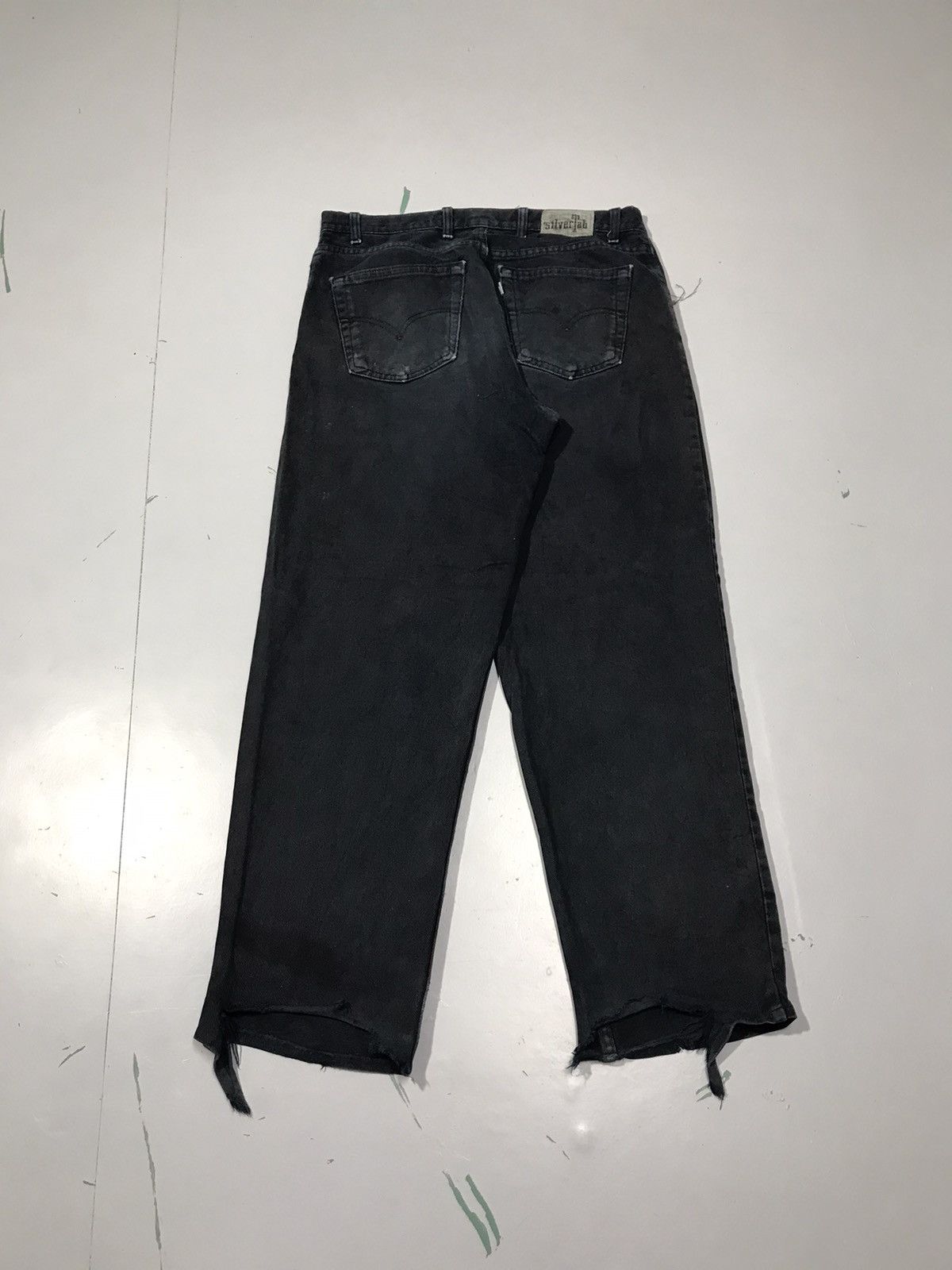 Levi's Vintage Levi’s silver tab damaged dusty denim Size US 36 / EU 52 - 2 Thumbnail