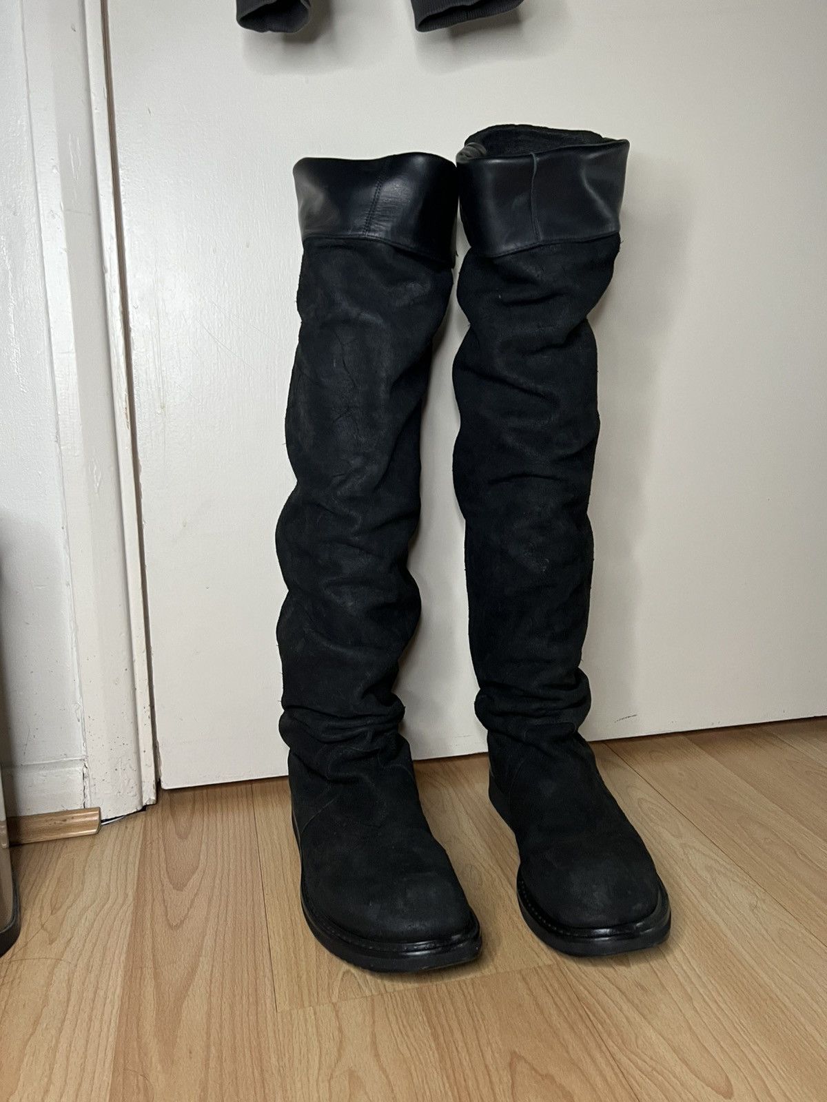 Rick Owens Rick owens thigh high creeper boot Size US 8 / EU 41 - 14 Thumbnail
