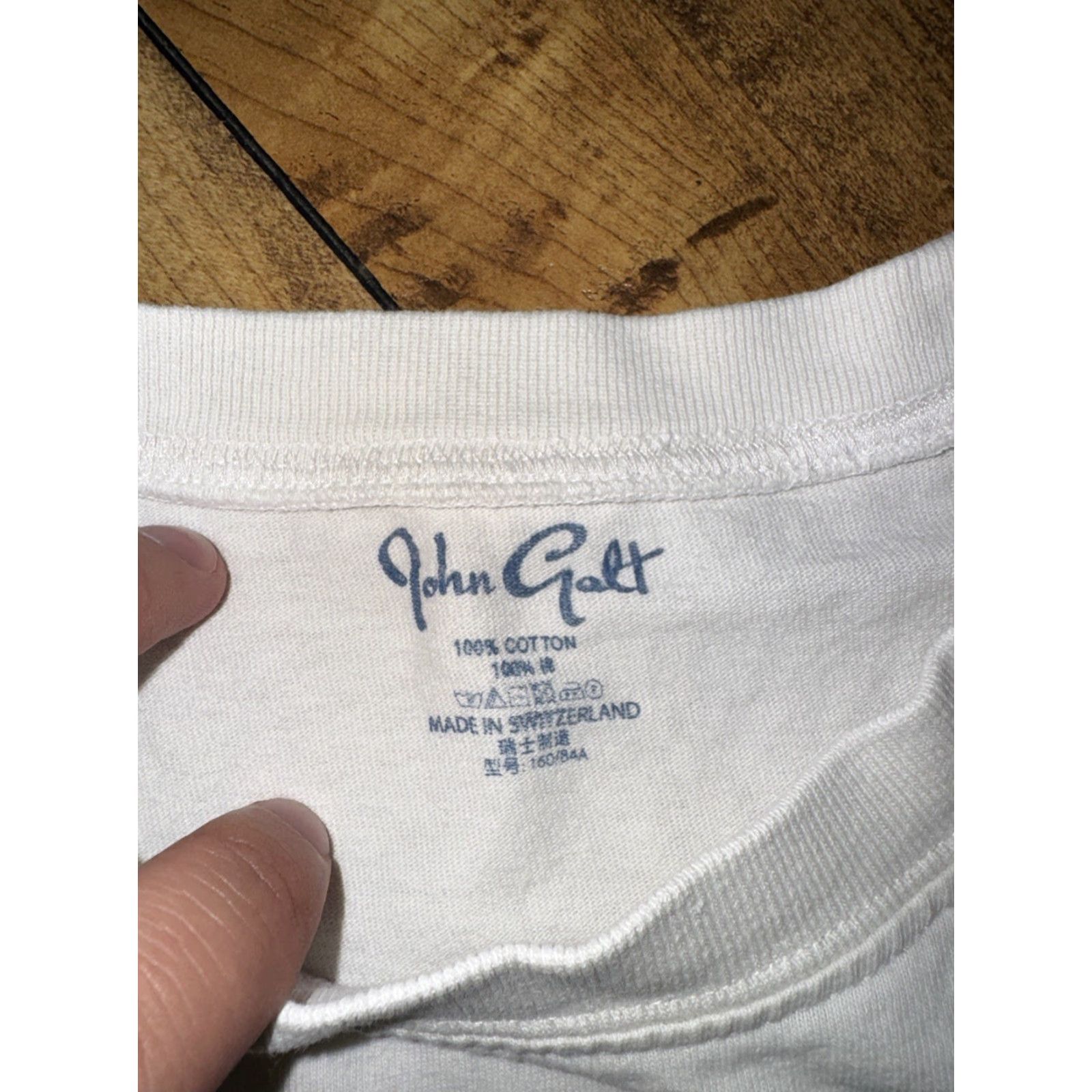 Vintage VINTAGE John Galt T-Shirt White M 19x23 Mater De Heart Graphic Y2K Goth Grunge 2000s Mens Size US M / EU 48-50 / 2 - 3 Thumbnail