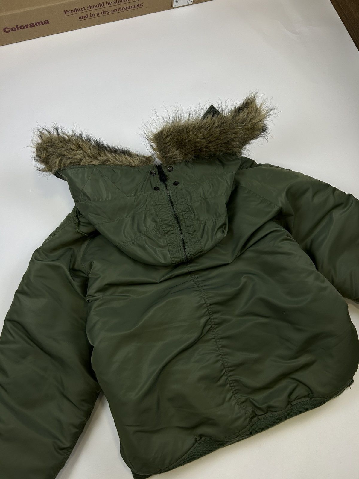 Japanese Brand × Vintage Vintage y2k pilot N2B bomber jacket sith fur Size US XXL / EU 58 / 5 - 7 Thumbnail