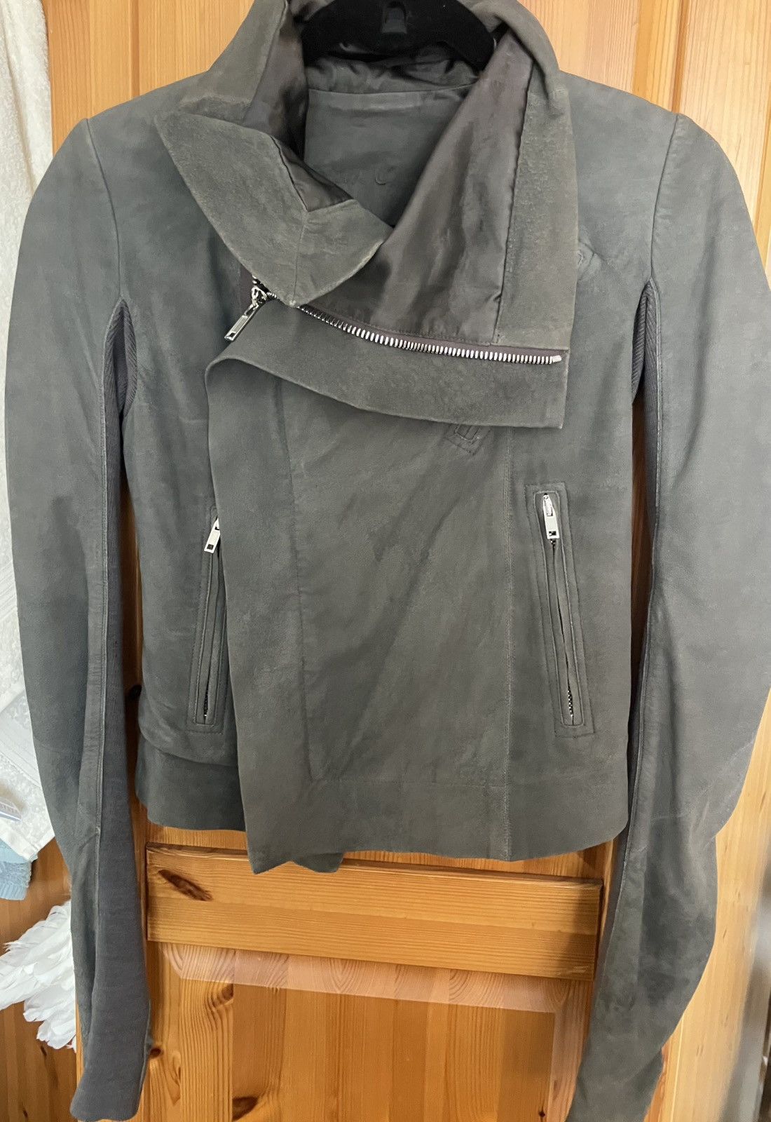 Rick Owens Rick Owens suede jacket Size XS / US 0-2 / IT 36-38 - 6 Thumbnail