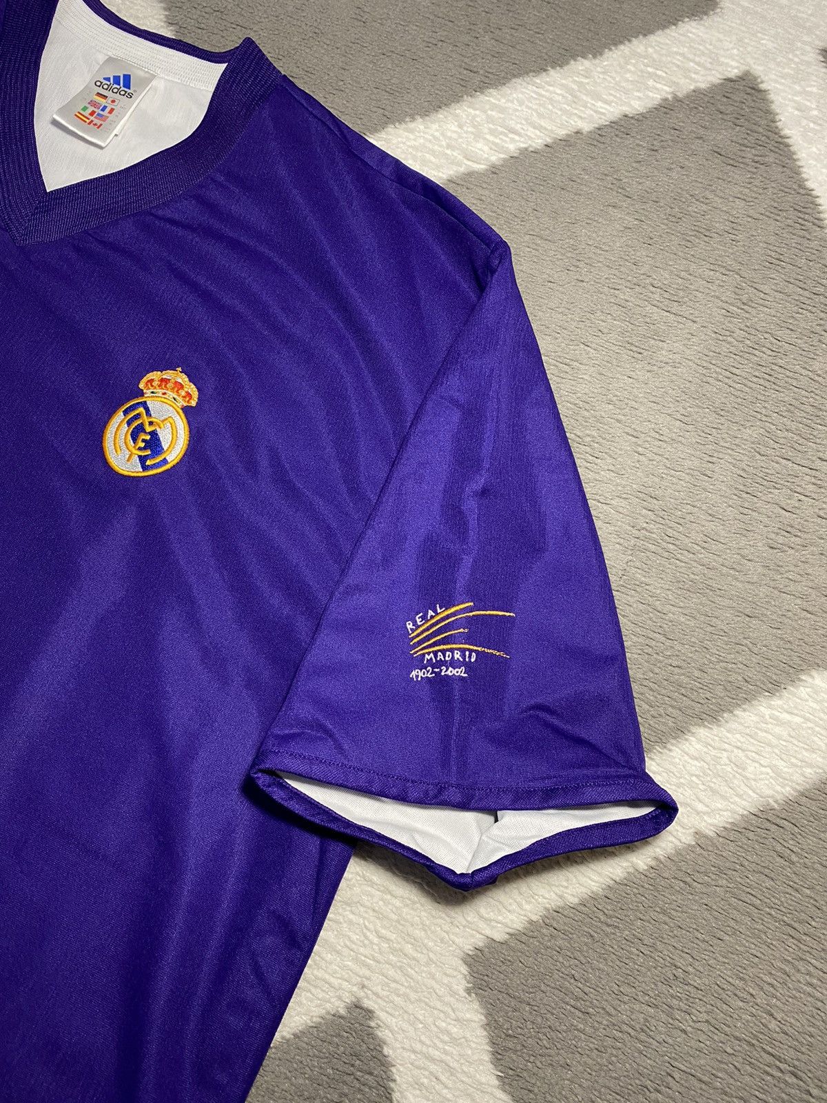 Adidas × Vintage Vintage 2001-02 Adidas Real Madrid Third Shirt Reversible Size US XL / EU 56 / 4 - 8 Thumbnail