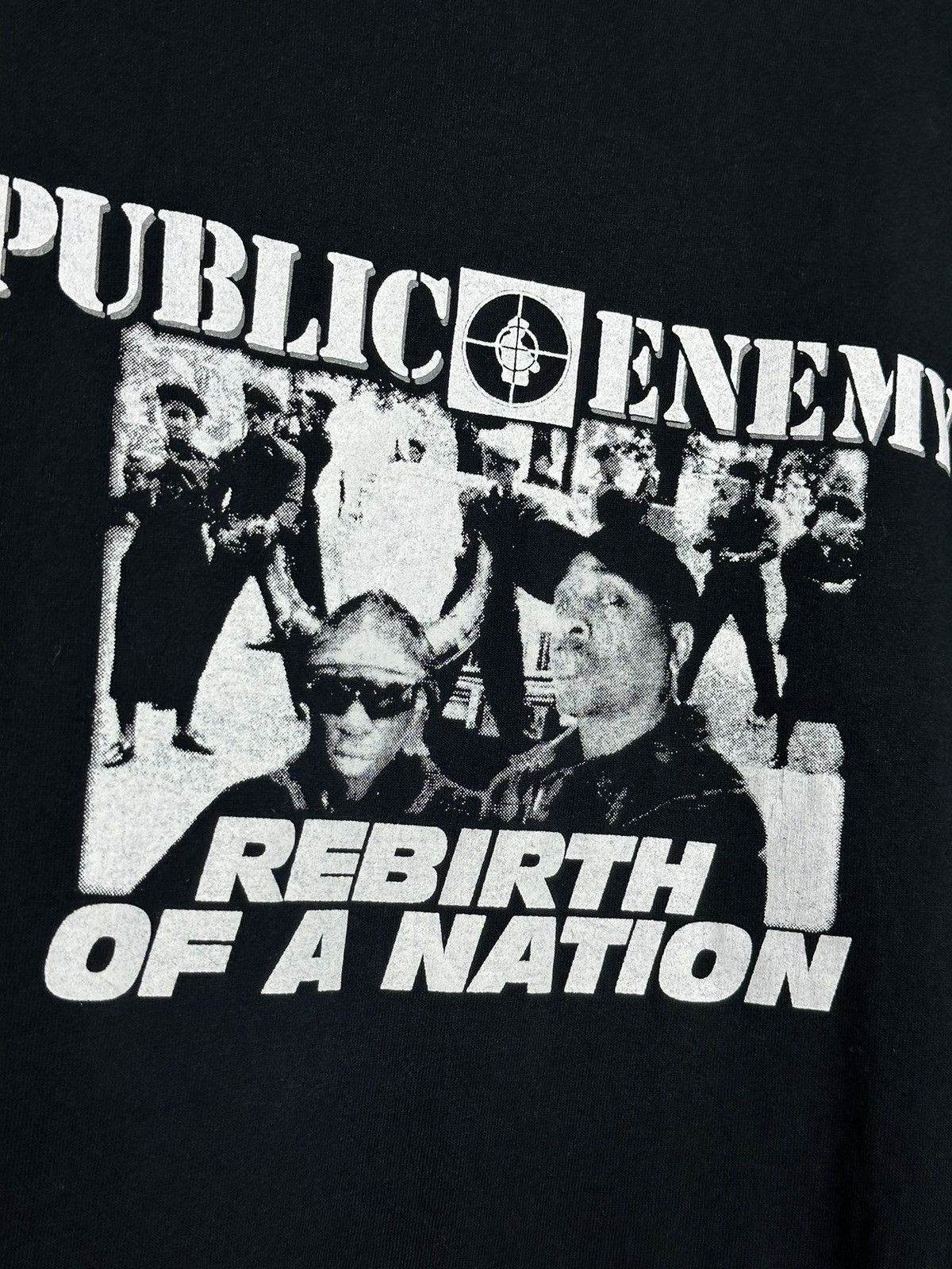 Rap Tees × Vintage 🚨Vintage Public Enemy Rebirth Of A Nation Rap Tee T-Shirt Size US XL / EU 56 / 4 - 4 Thumbnail