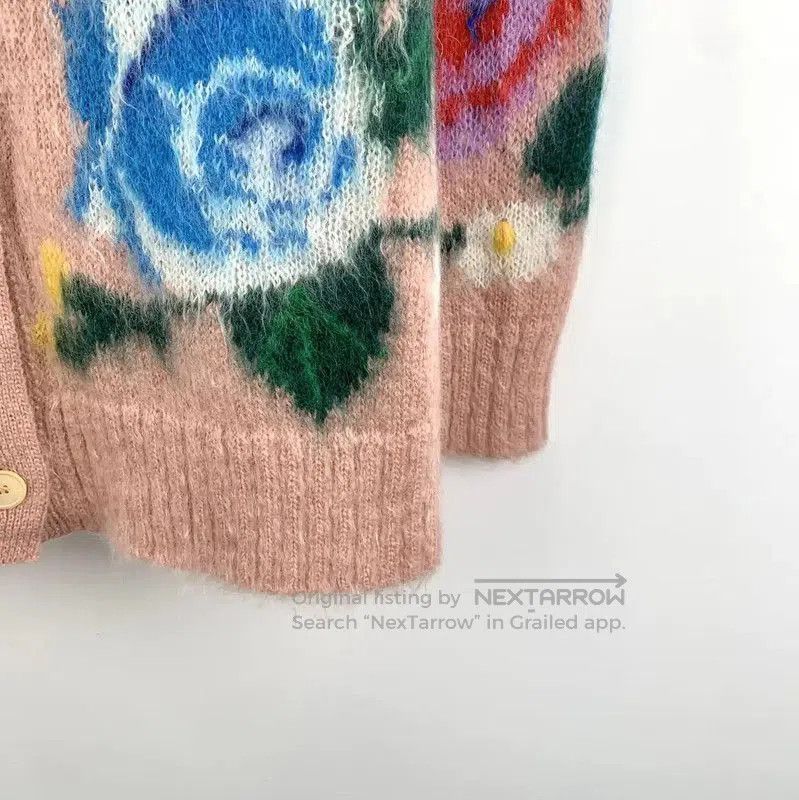 Miu Miu Miu Miu Colorful Mohair Women's Cardigan . Size XS / US 0-2 / IT 36-38 - 4 Thumbnail