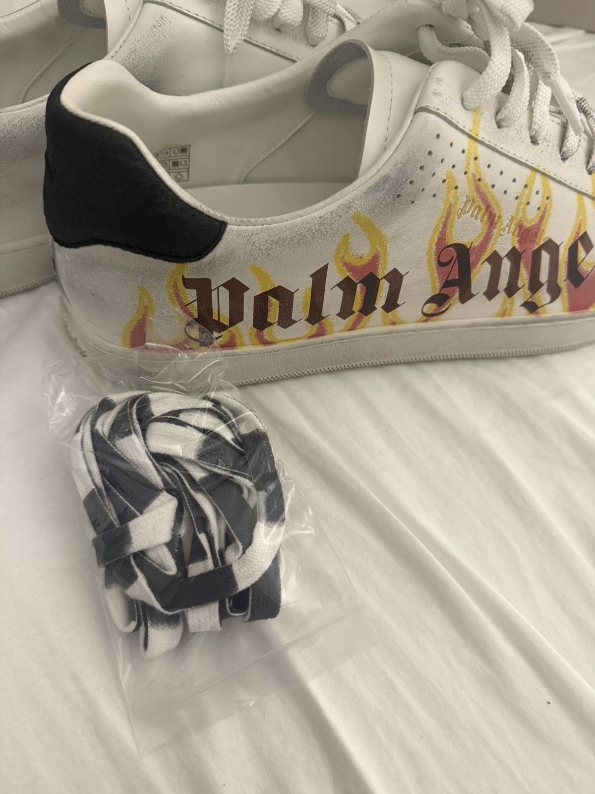 Palm Angels Palm Angels Flame Men’s Shoes Size US 12.5 / EU 45-46 - 6 Thumbnail