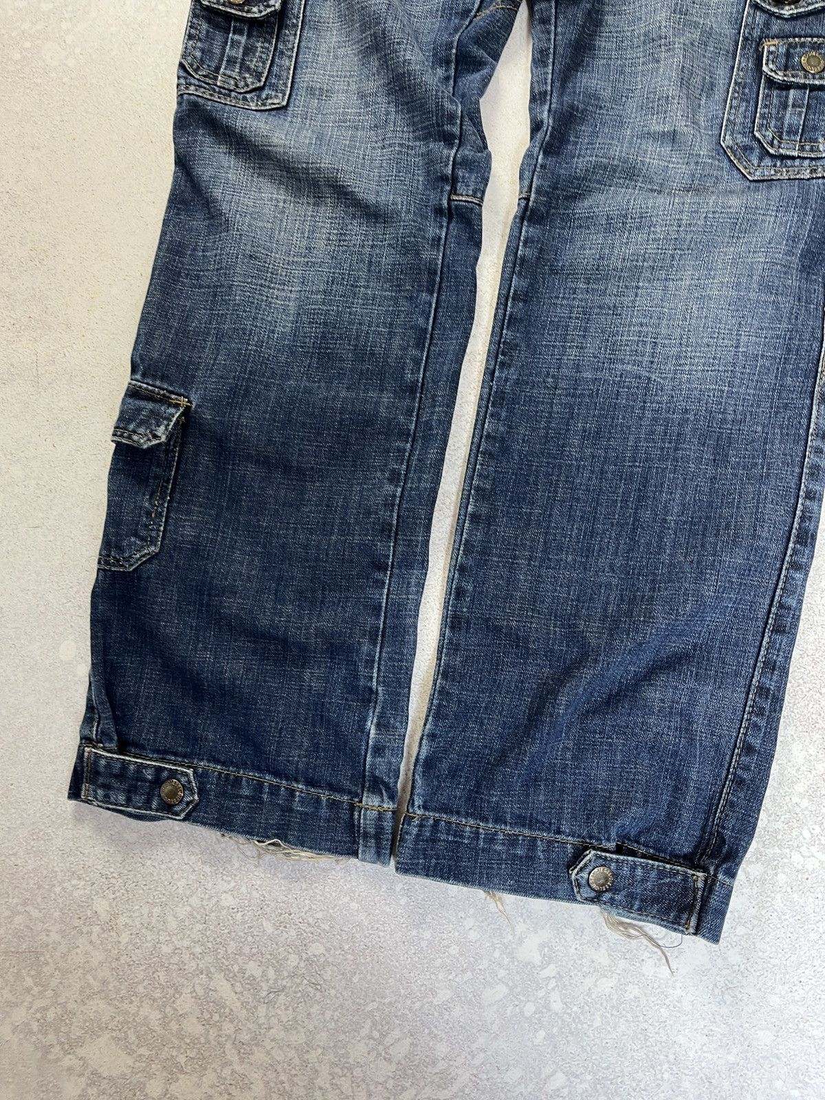 Diesel Diesel Y2K Multipocket Cargo Patchwork Denim Japanese Jeans Size US 34 / EU 50 - 5 Thumbnail