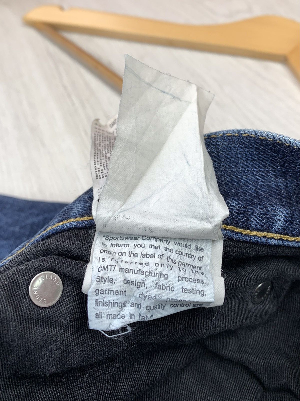 Vintage Stone Island Vintage Denim Jeans Size 32 Size US 32 / EU 48 - 14 Thumbnail