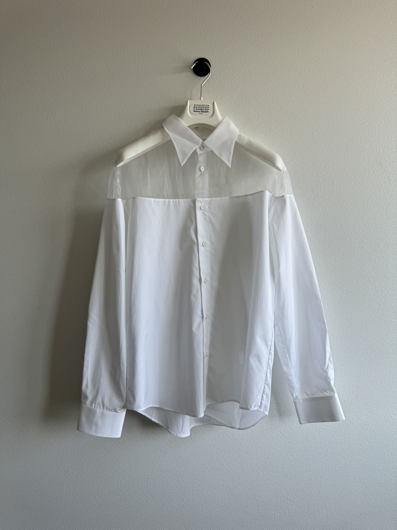Maison Margiela Maison Margiela Cotton Polyester Button-Down Shirt Size M / US 6-8 / IT 42-44 - 1 Thumbnail