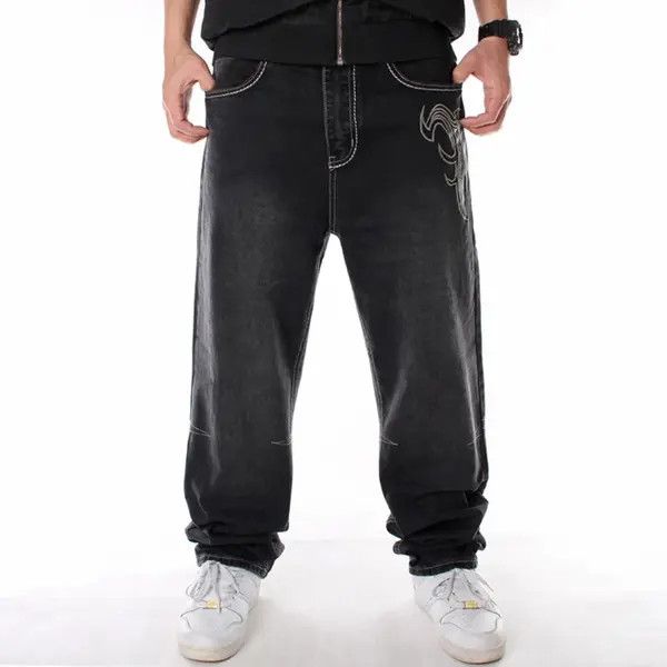 Japanese Brand × Vintage Baggy Jeans Size US 34 / EU 50 - 2 Thumbnail